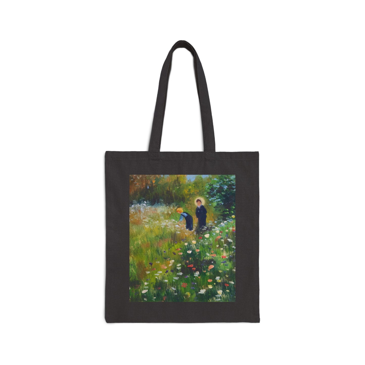 COTTON CANVAS TOTE BAG - HOMAGE TO RENOIR