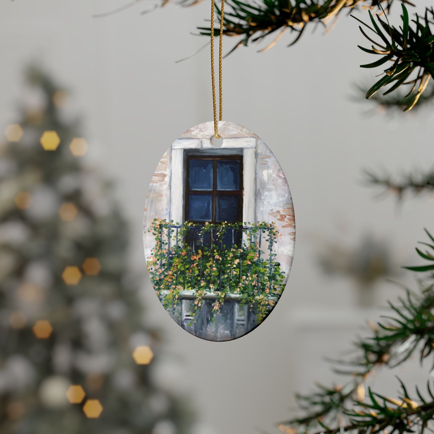 CERAMIC ORNAMENTS - WINDOW ROMANCE