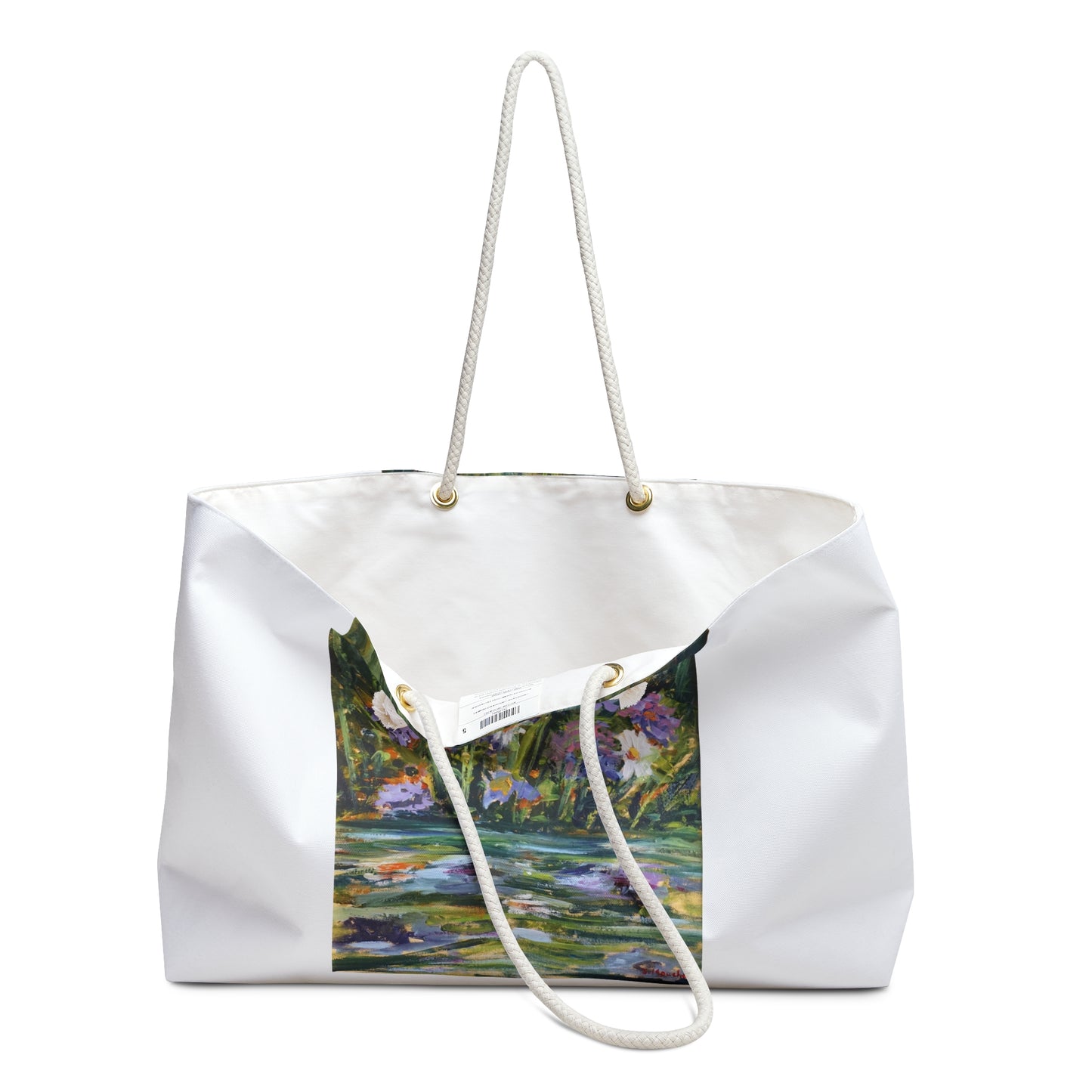 WEEKENDER BAG - WILD FLOWERS BY THE RIVER