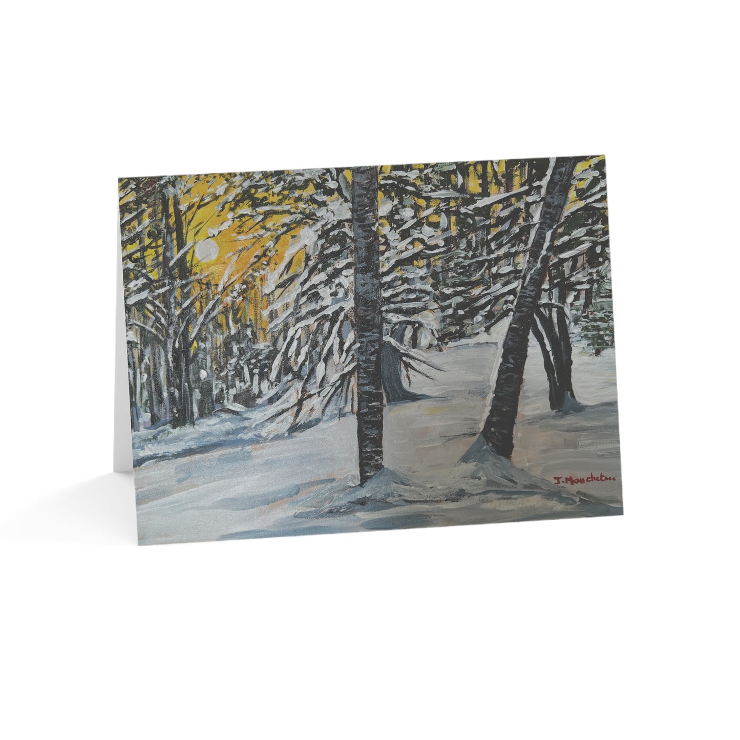 GREETING CARDS (1, 10, 30, and 50pcs) - FORESTA  BIANCA