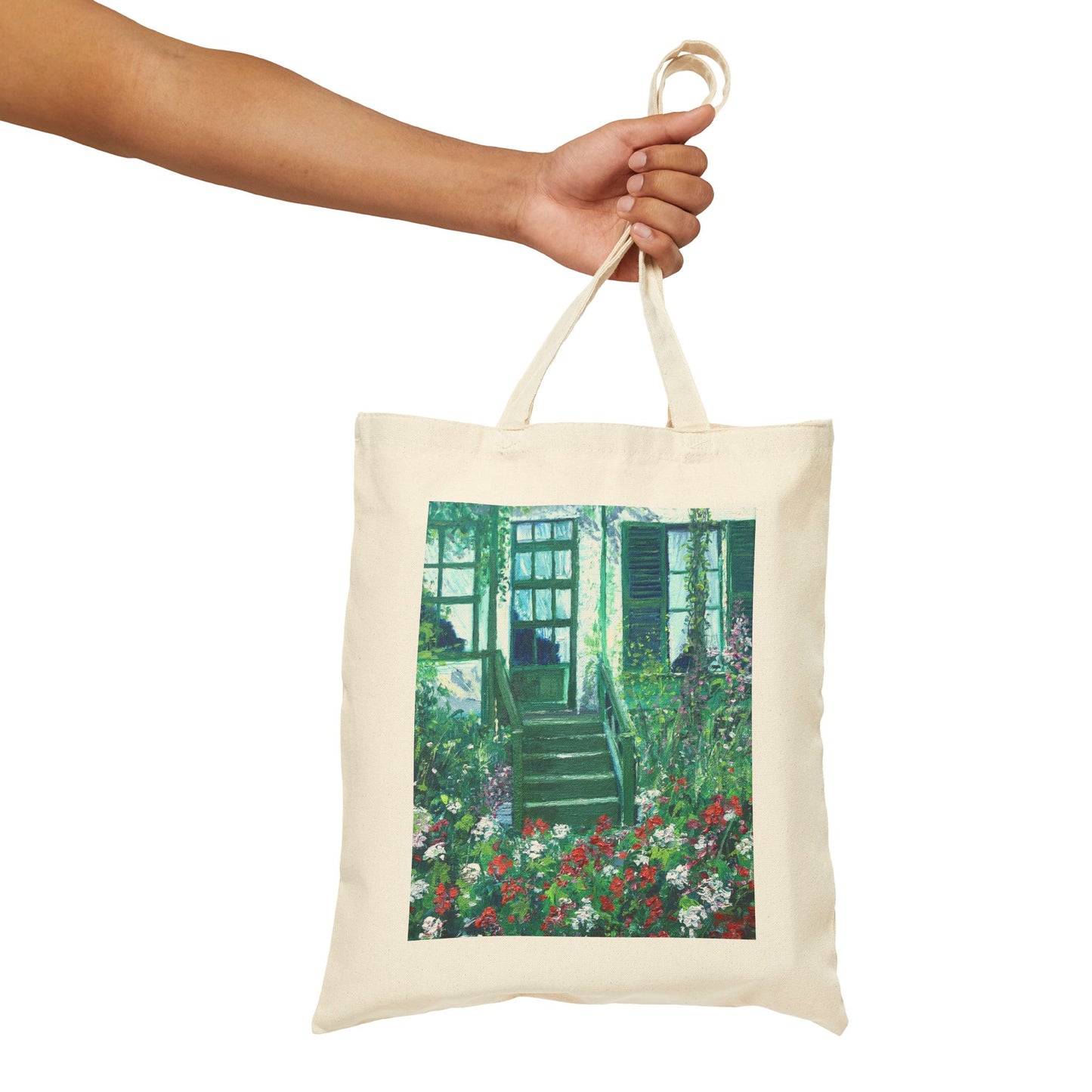 COTTON CANVAS TOTE BAG - GATEWAY TO SERENITY