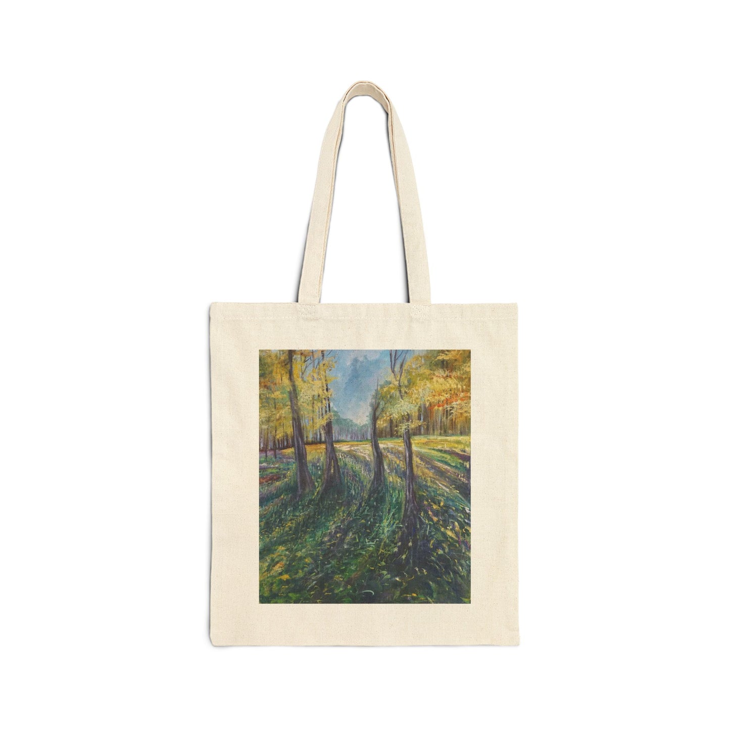 COTTON CANVAS TOTE BAG - THE FALL