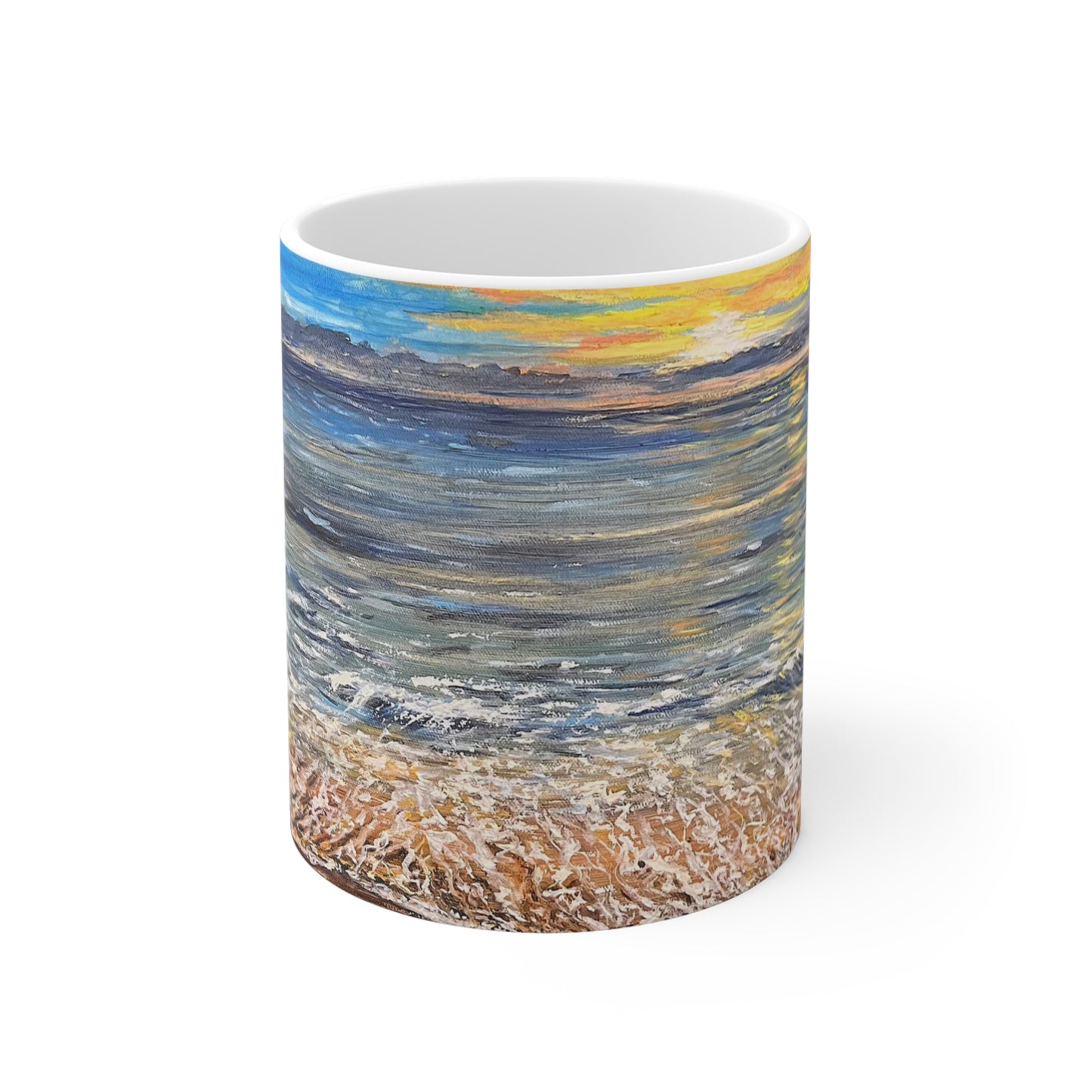 MUG 11oz - GOLDEN HORIZON: EMBRACING HAWAII'S BREATHTAKING SUNRISE