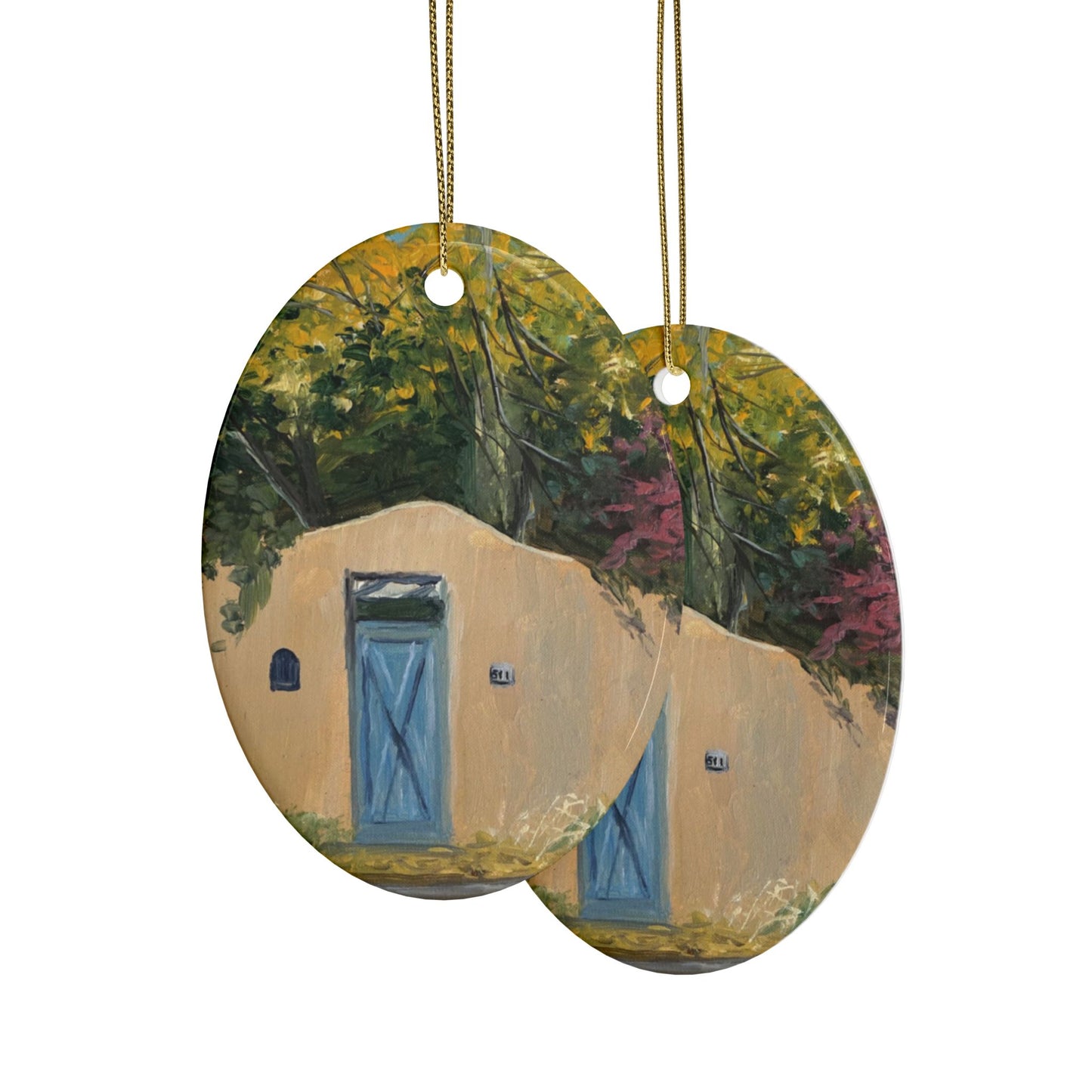 CERAMIC ORNAMENTS - SANTA FE