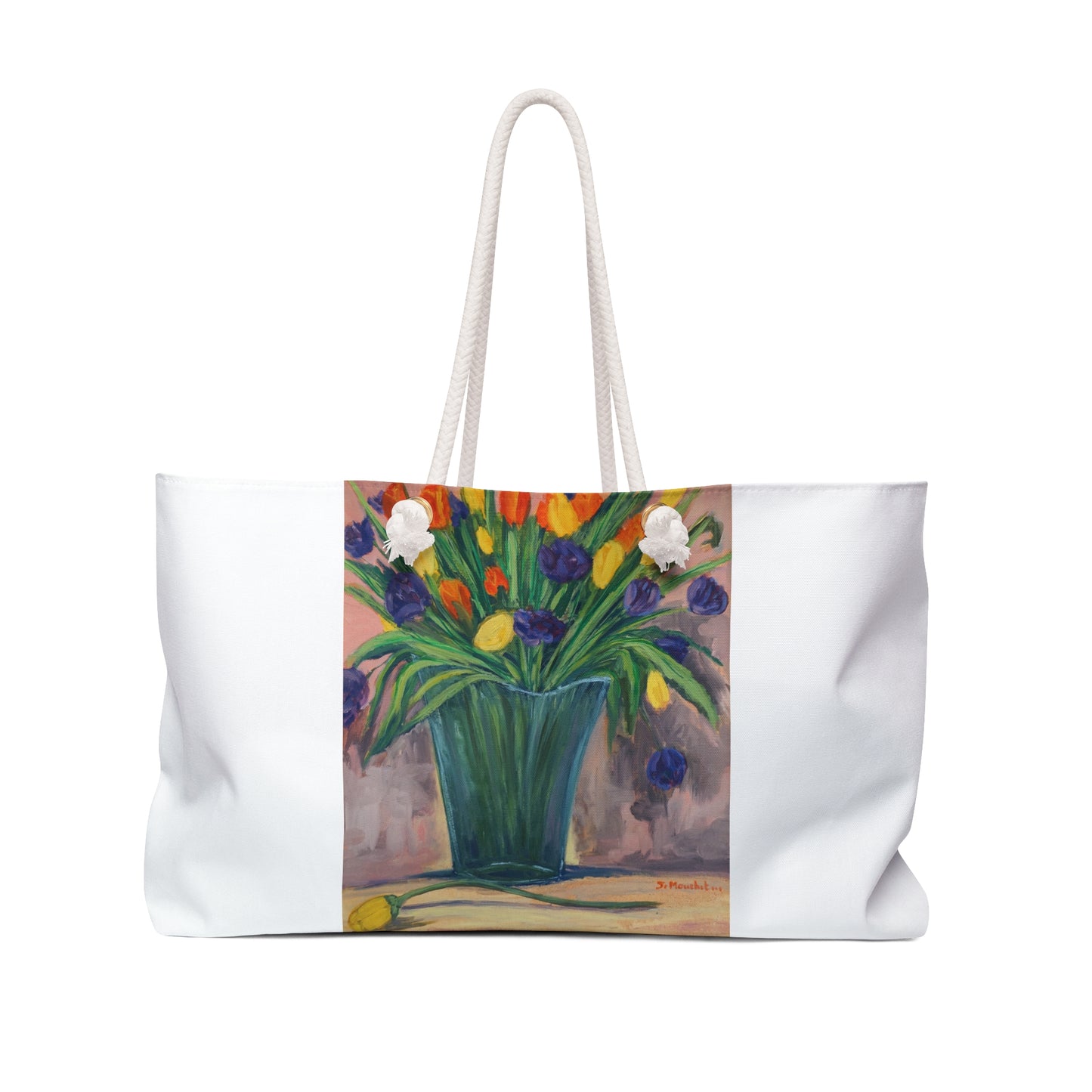 WEEKENDER BAG - BIRTHDAY TULIPS