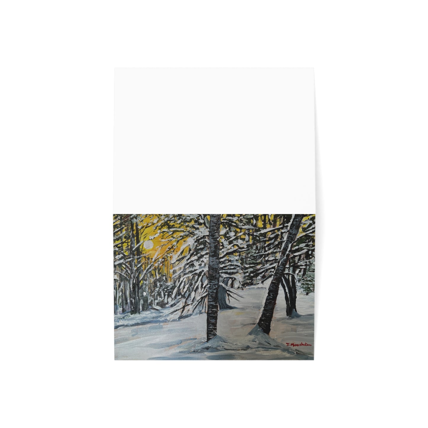 GREETING CARDS (1, 10, 30, and 50pcs) - FORESTA  BIANCA