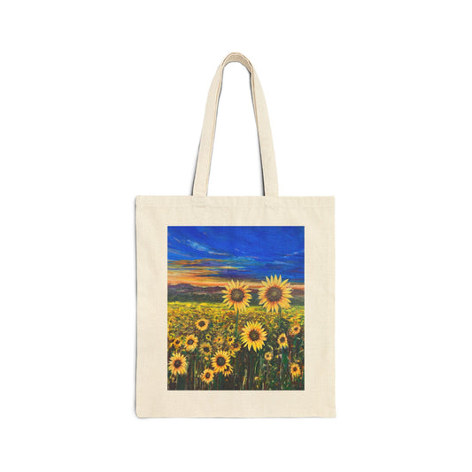 COTTON CANVAS TOTE BAG - GRATITUDE