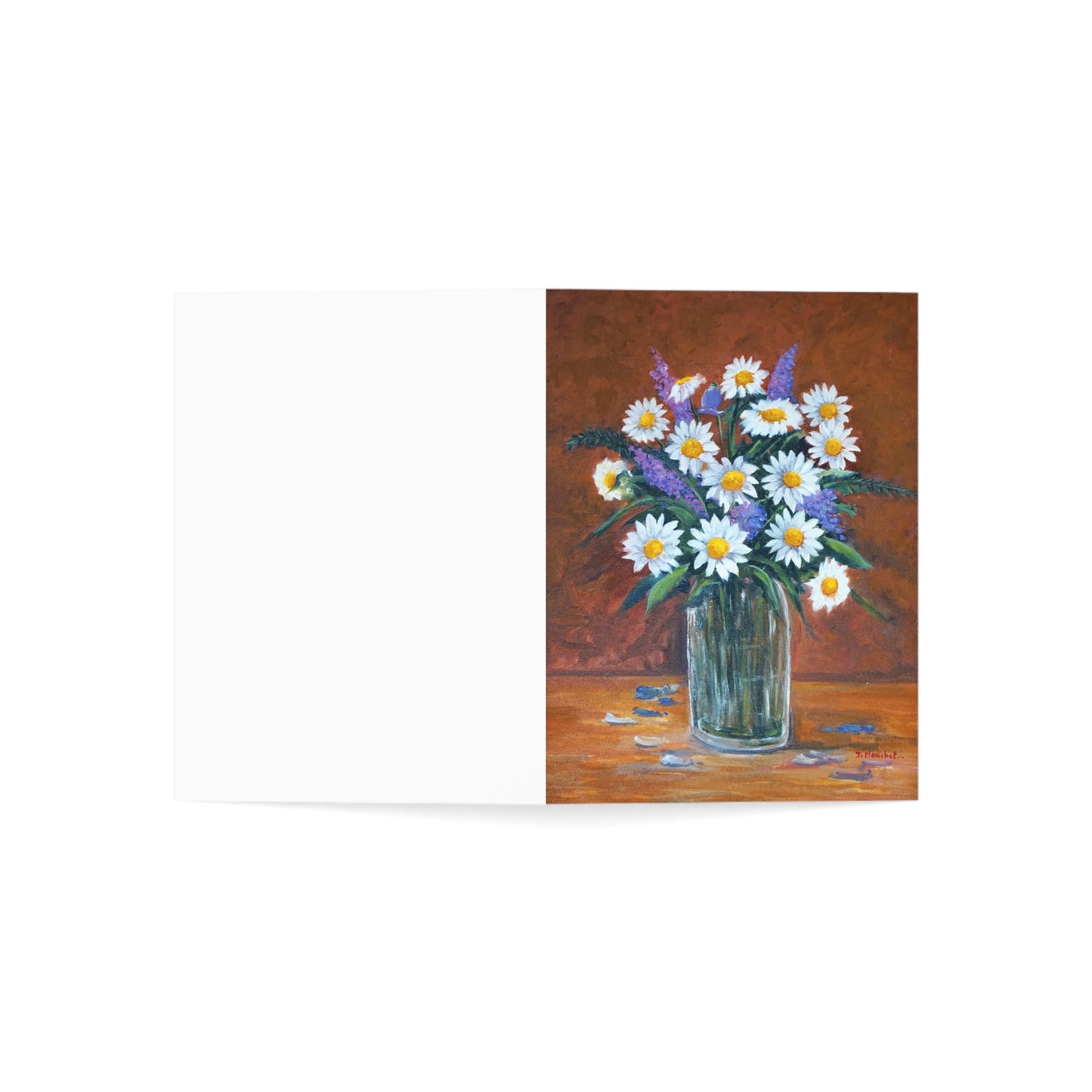 GREETING CARDS (1, 10, 30, and 50pcs) - DAISIES