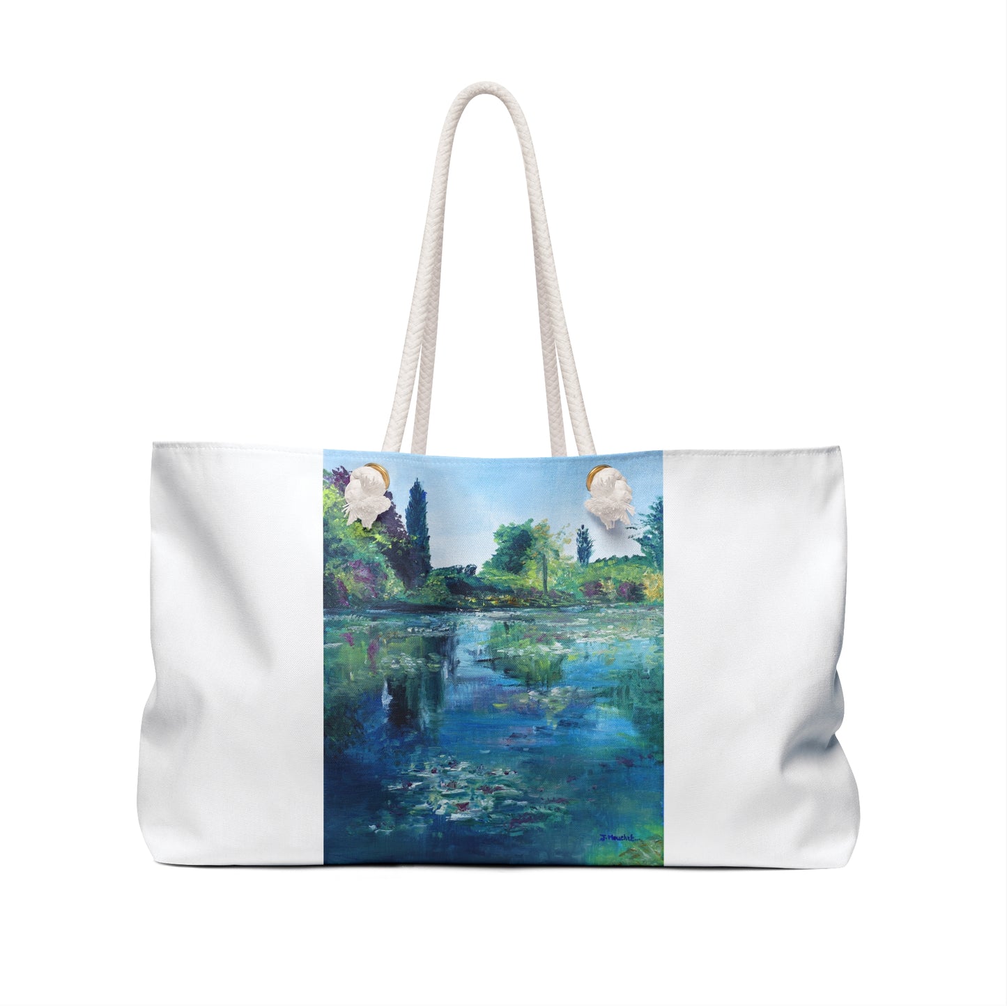 WEEKENDER BAG - WATER LILIES