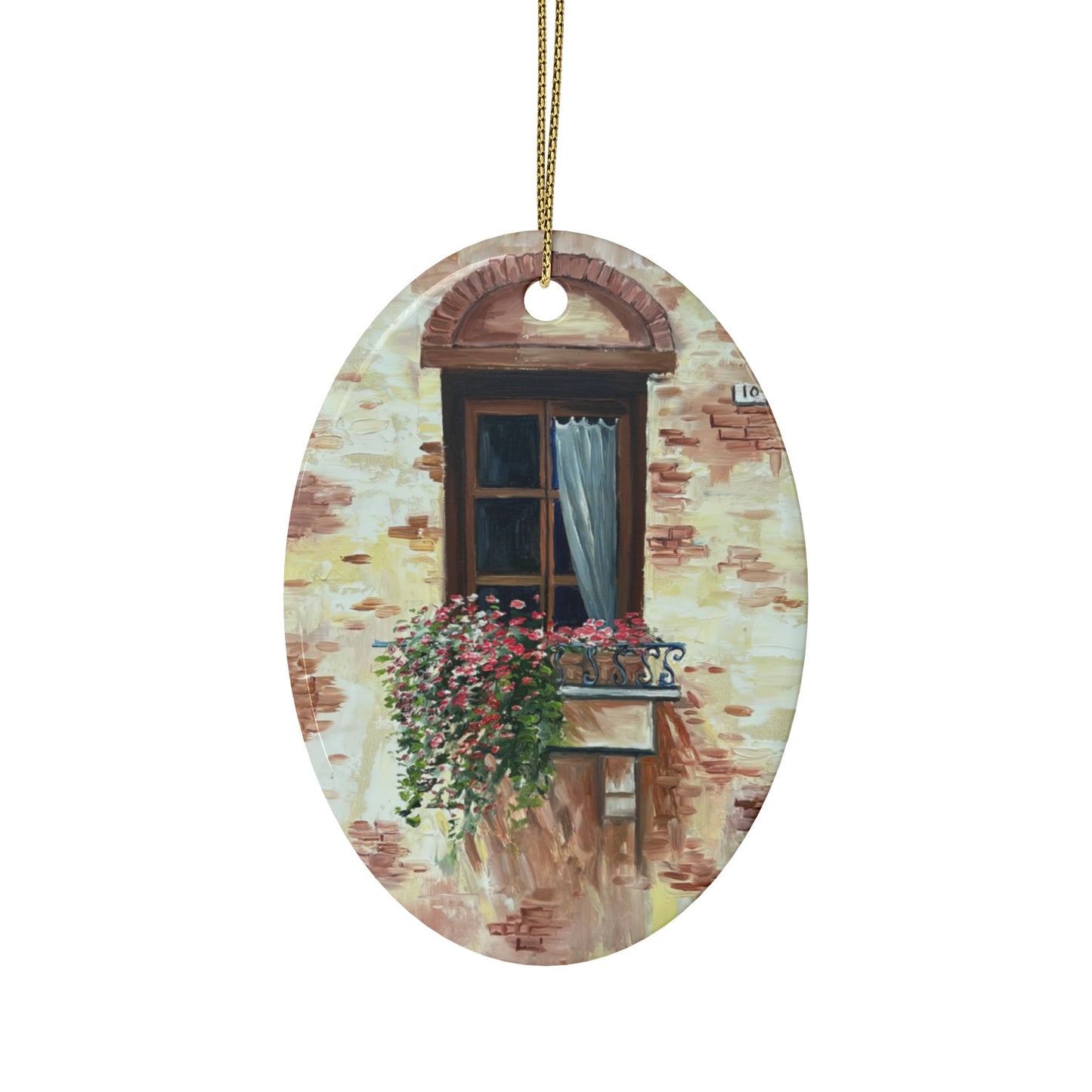 CERAMIC ORNAMENTS - ITALIAN WINDOW