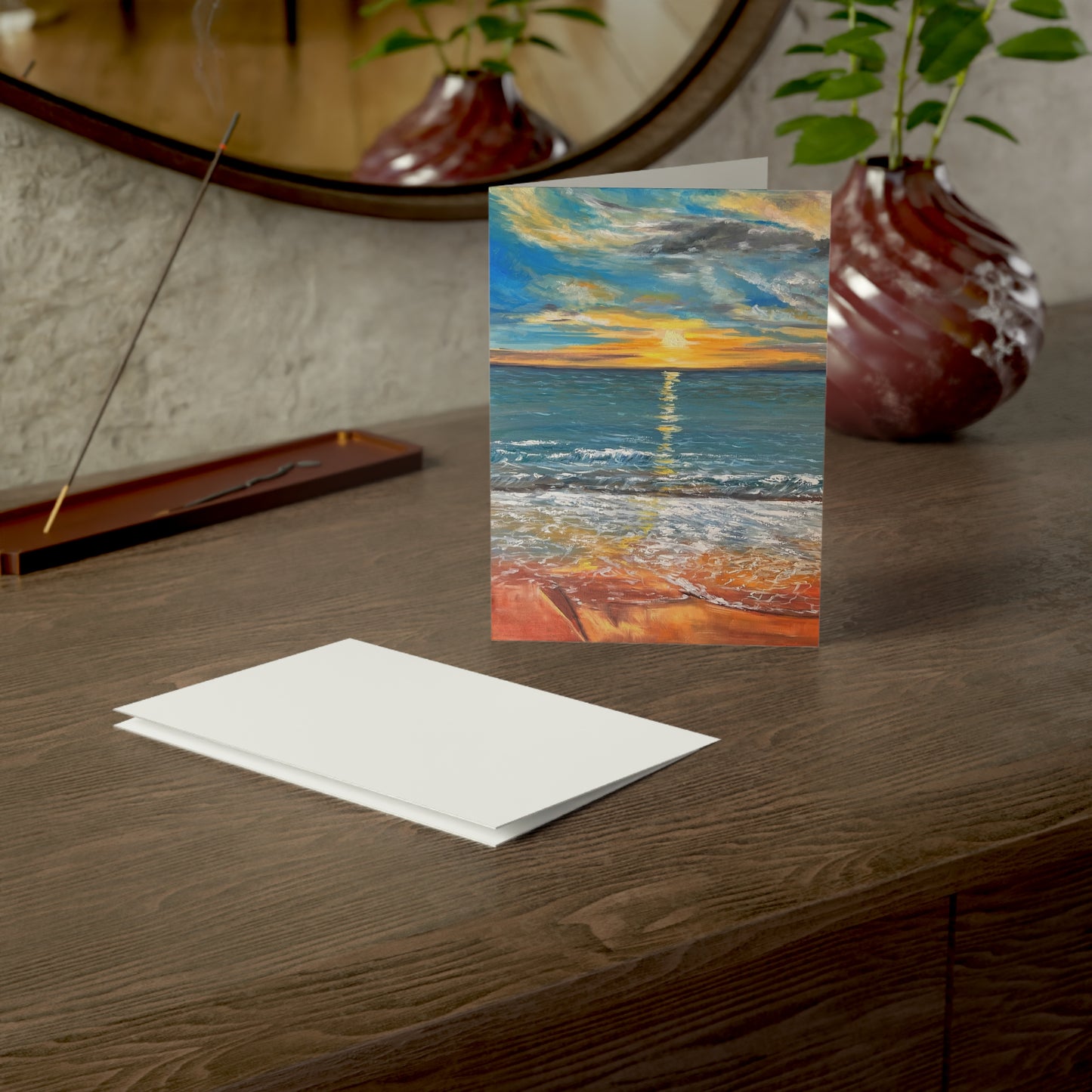 GREETING CARDS (1, 10, 30, and 50pcs) - PEACEFUL SUNRISE