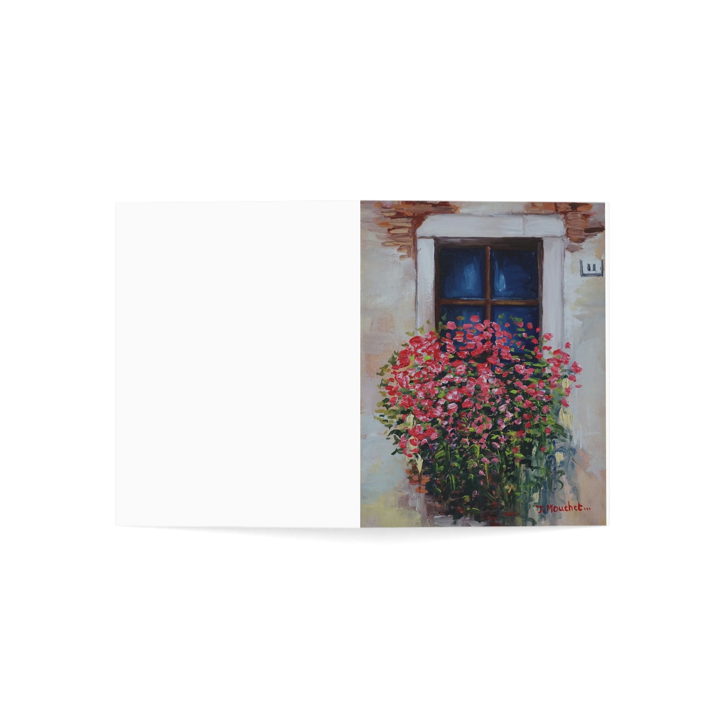 GREETING CARDS (1, 10, 30, and 50pcs) - BLOOMING FLOWERS