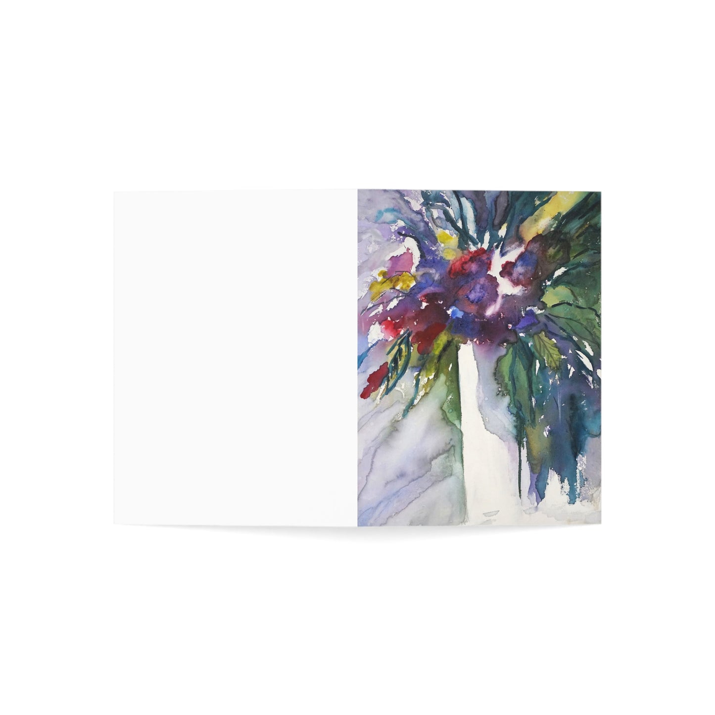 GREETING CARDS (1, 10, 30, and 50pcs) - MIXED FLOWER BOUQUET