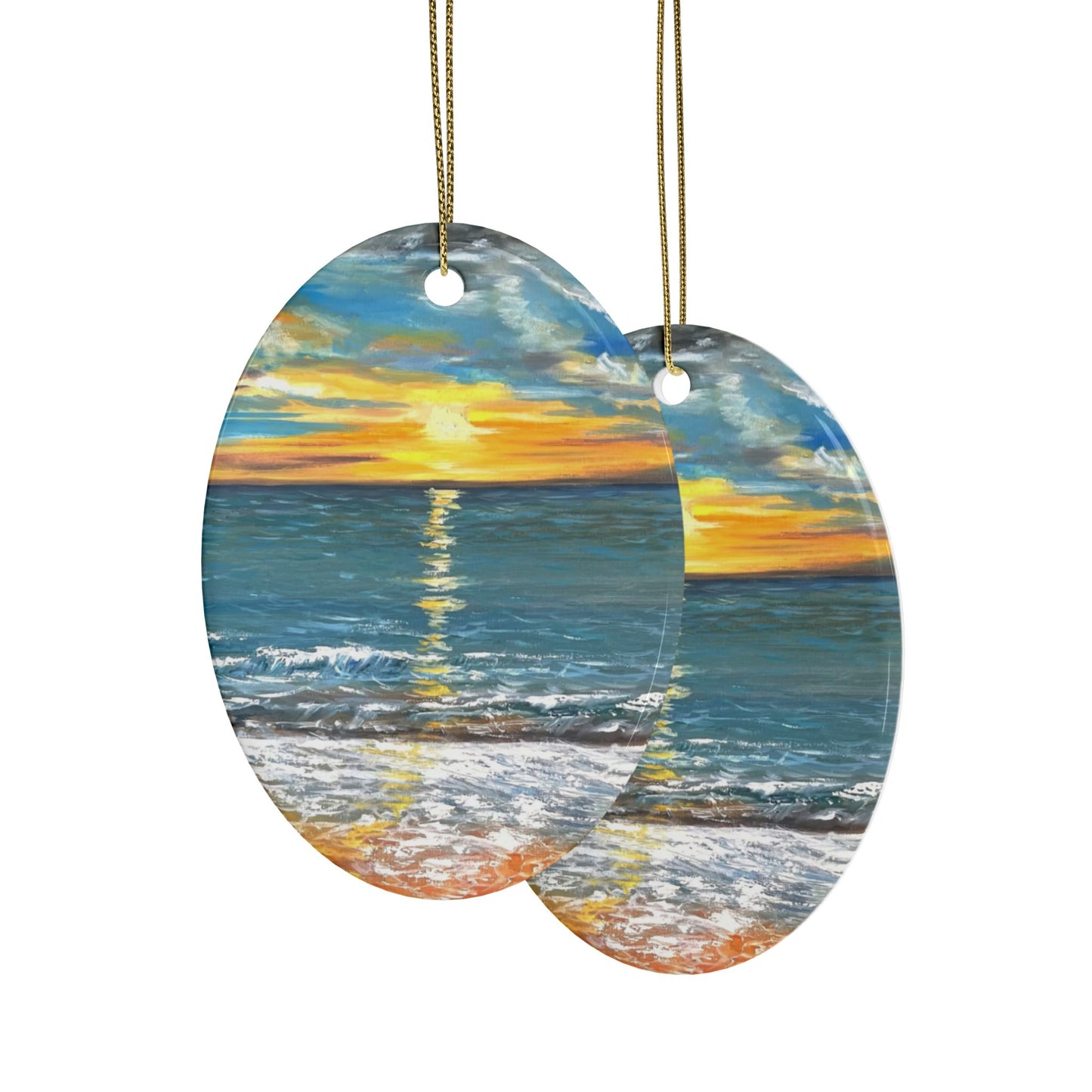 CERAMIC ORNAMENTS - PEACEFUL SUNRISE