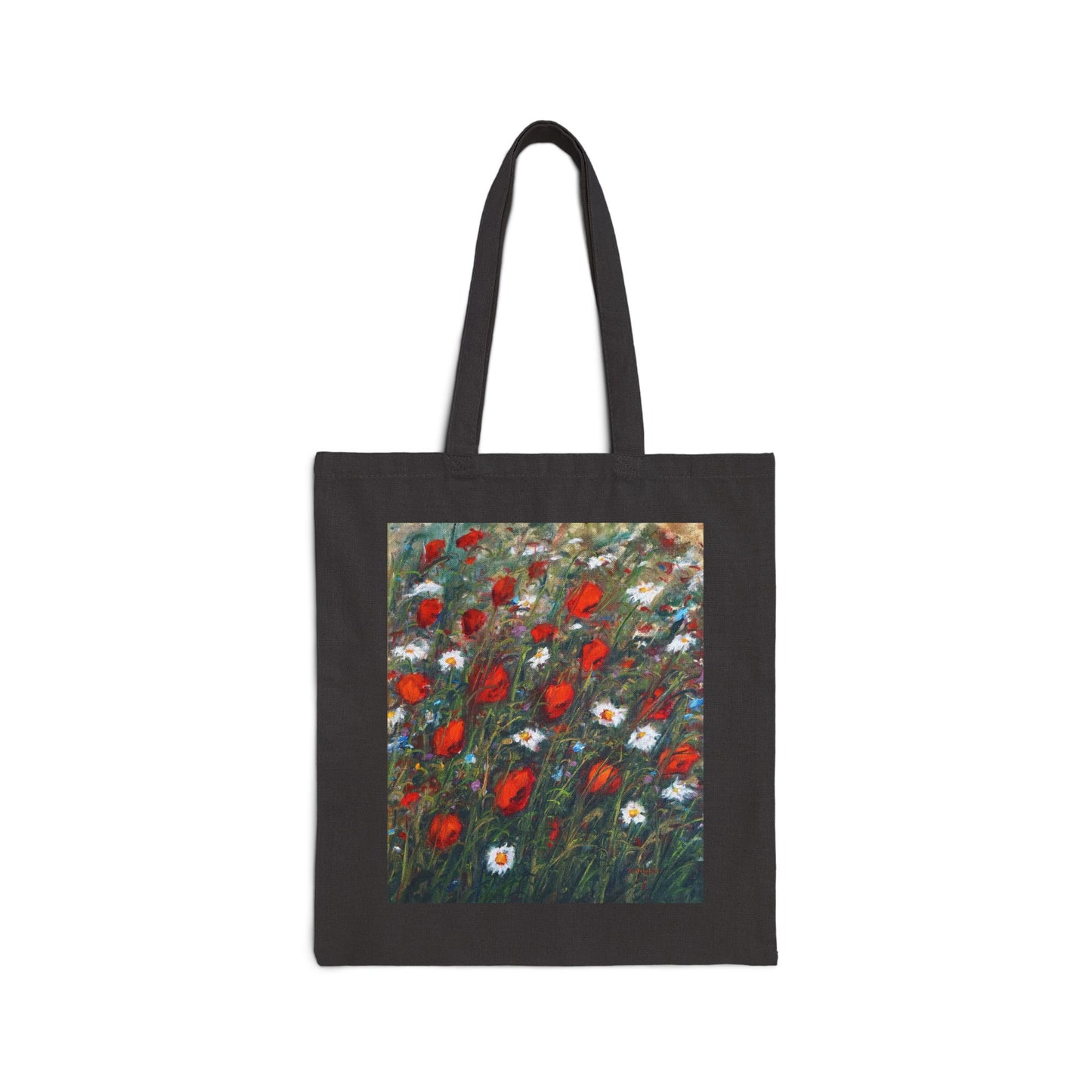 COTTON CANVAS TOTE BAG - WHISPERS OF THE MEADOW