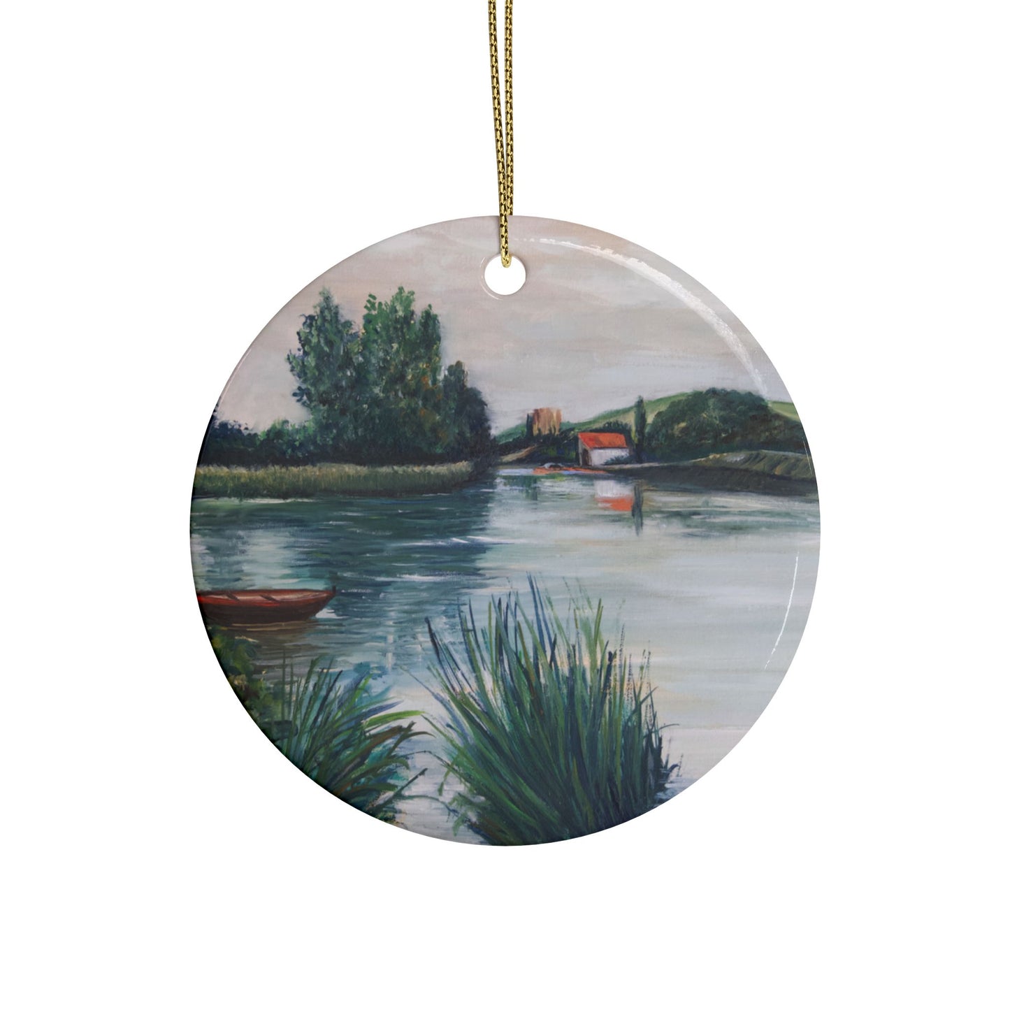 CERAMIC ORNAMENTS - THE FRENCH LAKE