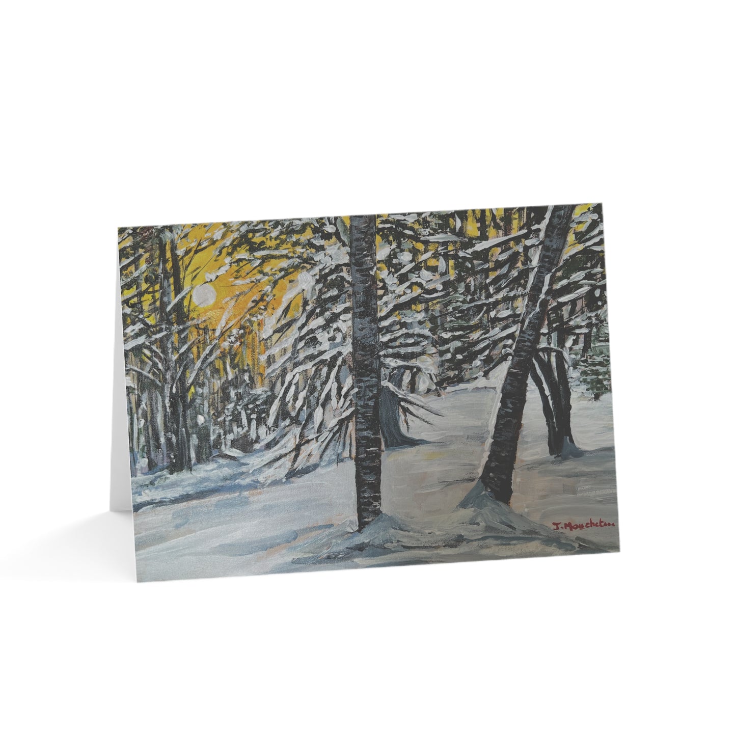 GREETING CARDS (1, 10, 30, and 50pcs) - FORESTA  BIANCA