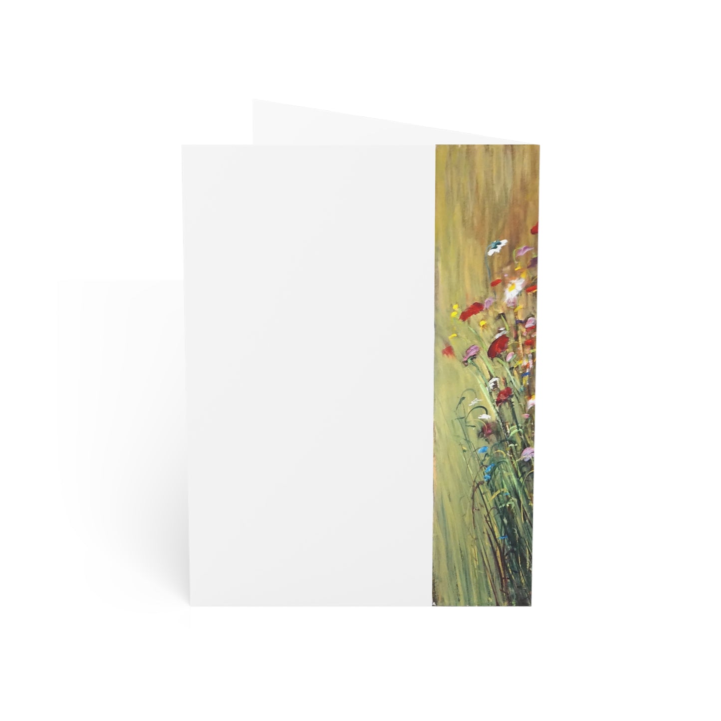 GREETING CARDS (1, 10, 30, and 50pcs) - WILD POPPIES AND DAISIES