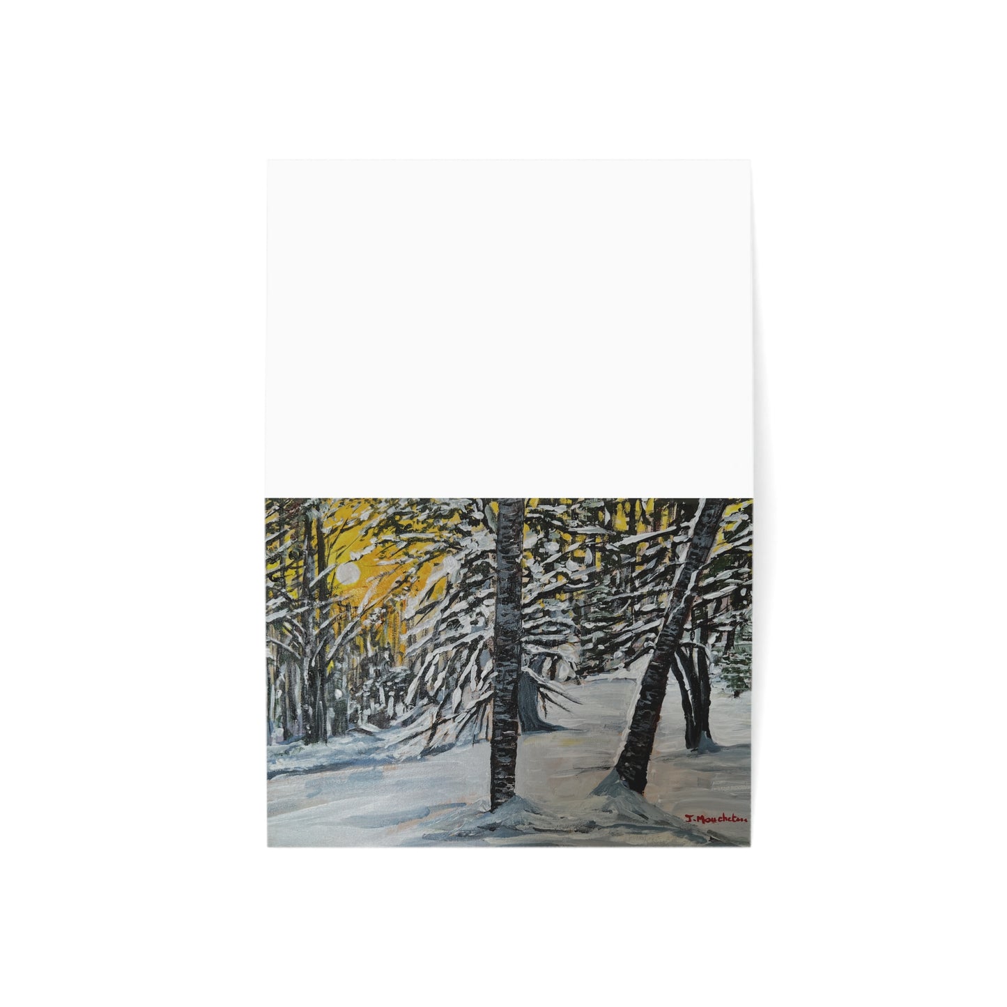 GREETING CARDS (1, 10, 30, and 50pcs) - FORESTA  BIANCA