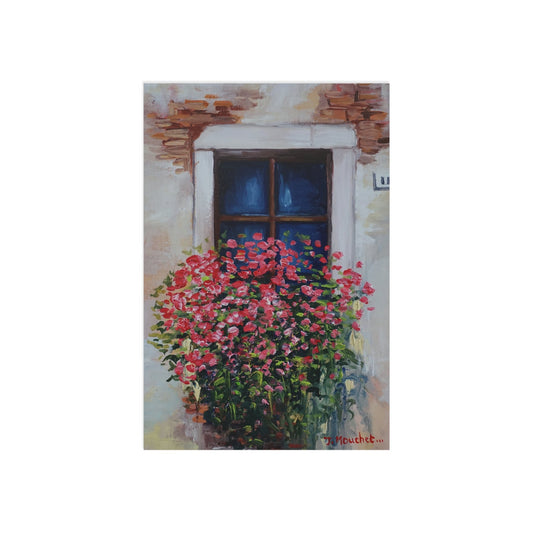 FINE ART POSTCARDS - BLOOMING FLOWERS