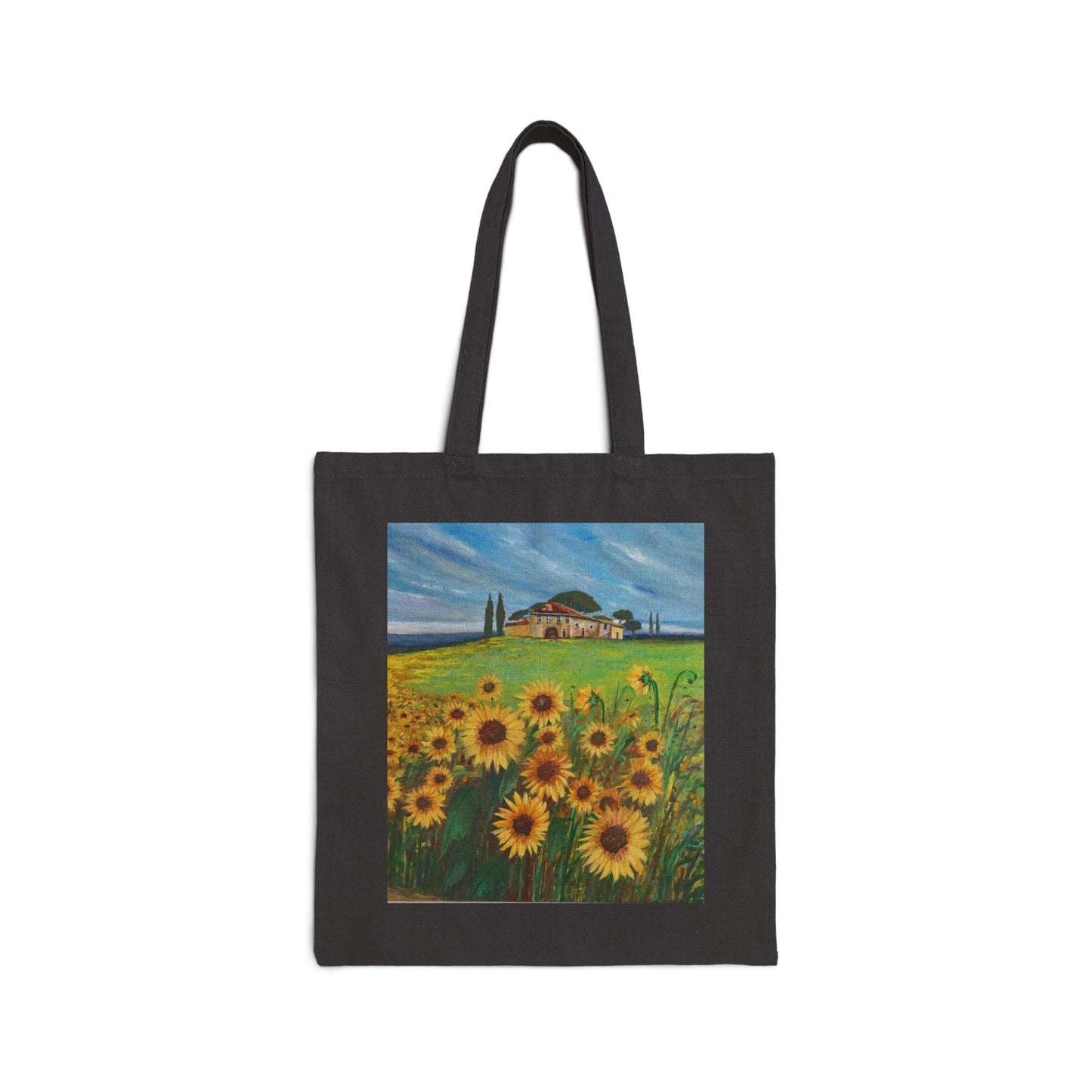 COTTON CANVAS TOTE BAG - PASSING OF TIME