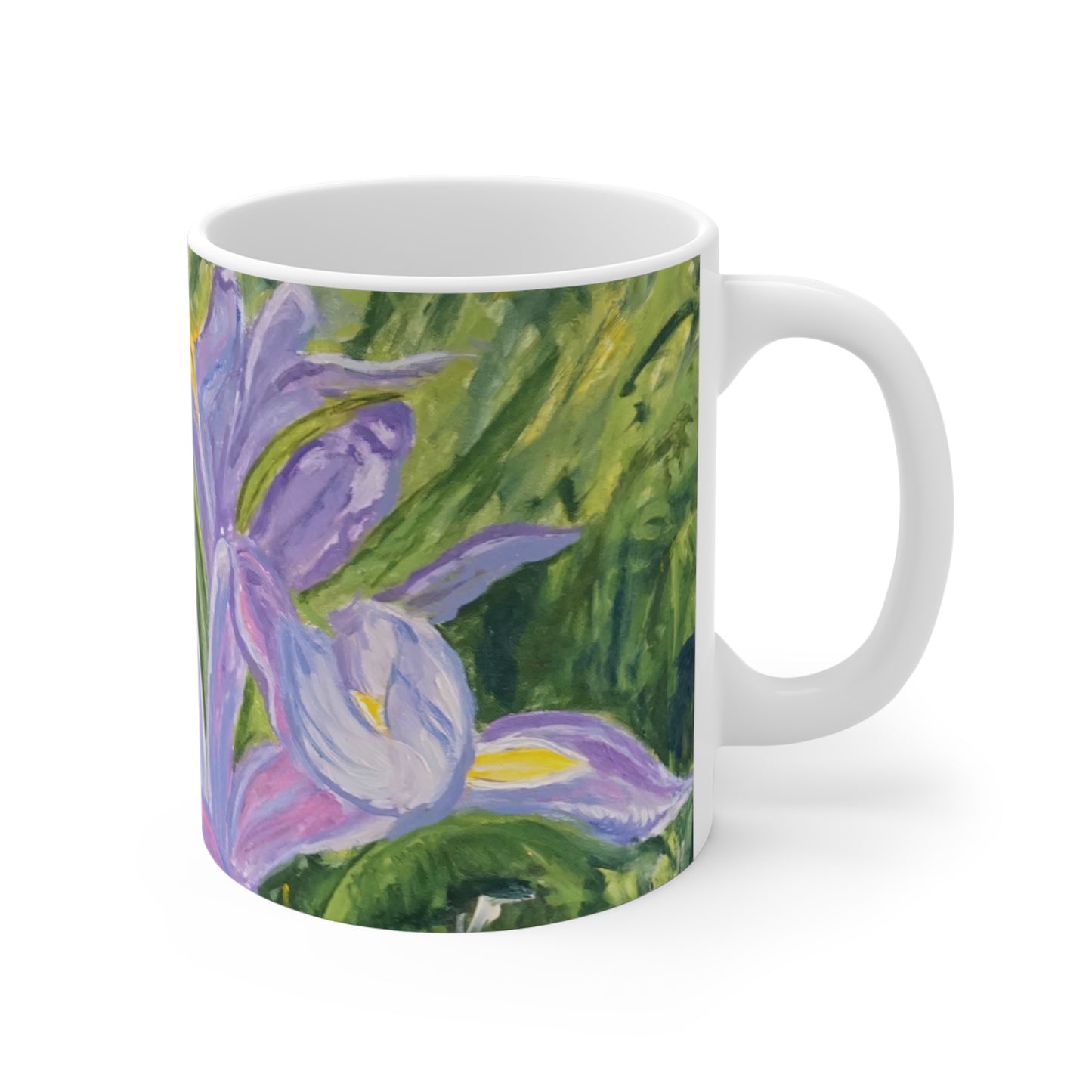 MUG 11oz - IRIS AND SUNFLOWERS