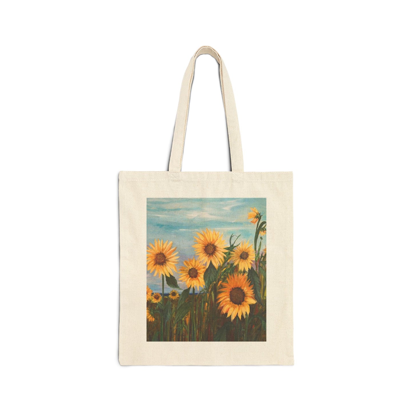 COTTON CANVAS TOTE BAG - REFLECTION