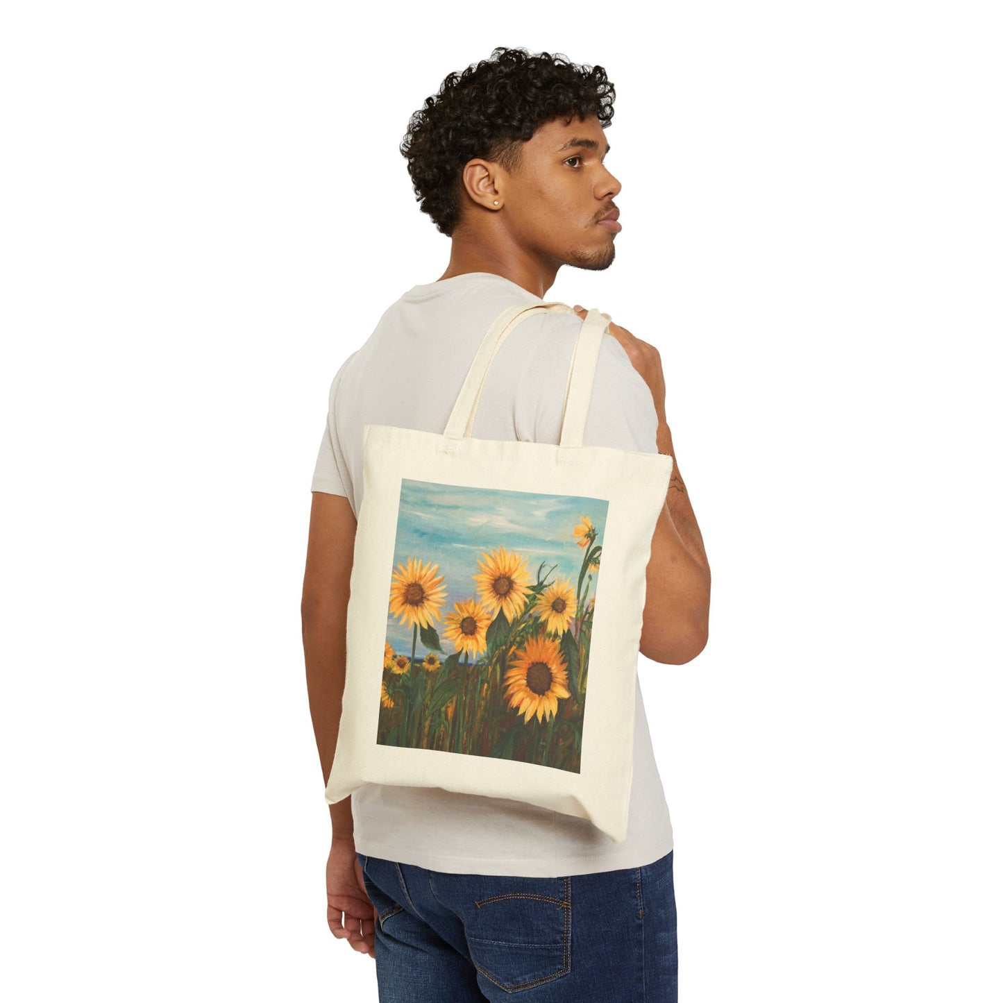 COTTON CANVAS TOTE BAG - REFLECTION