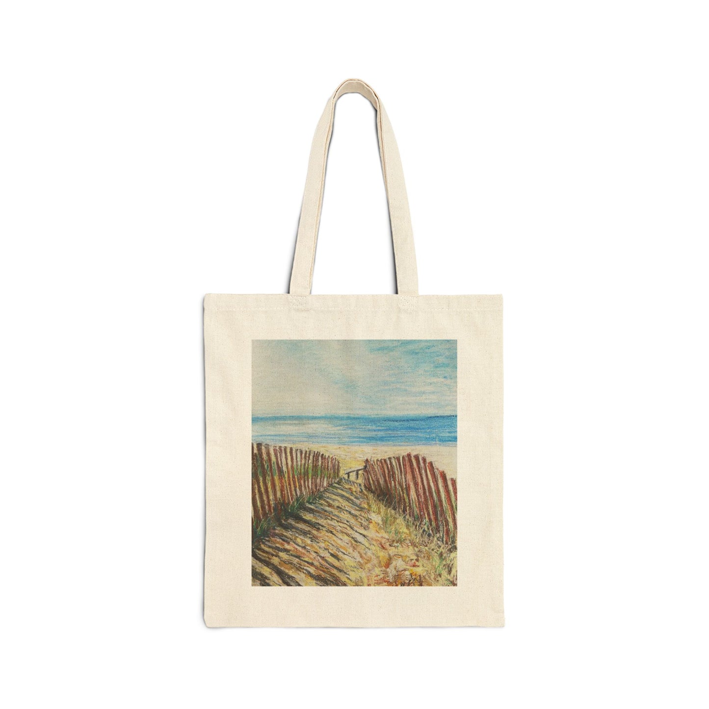 COTTON CANVAS TOTE BAG - BAILEY'S HARBOR 2