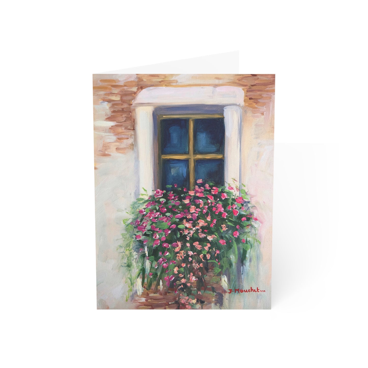 GREETING CARDS (1, 10, 30, and 50pcs) - CHARMING ITALIAN WINDOW