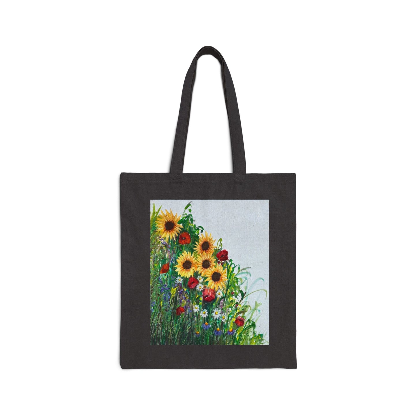 COTTON CANVAS TOTE BAG - SPRINGTIME