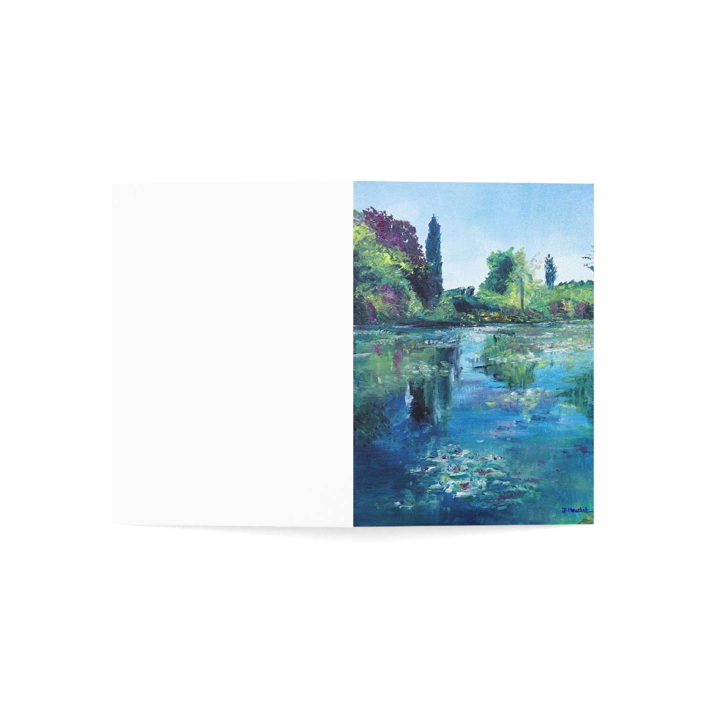 GREETING CARDS (1, 10, 30, and 50pcs) - WATER LILIES