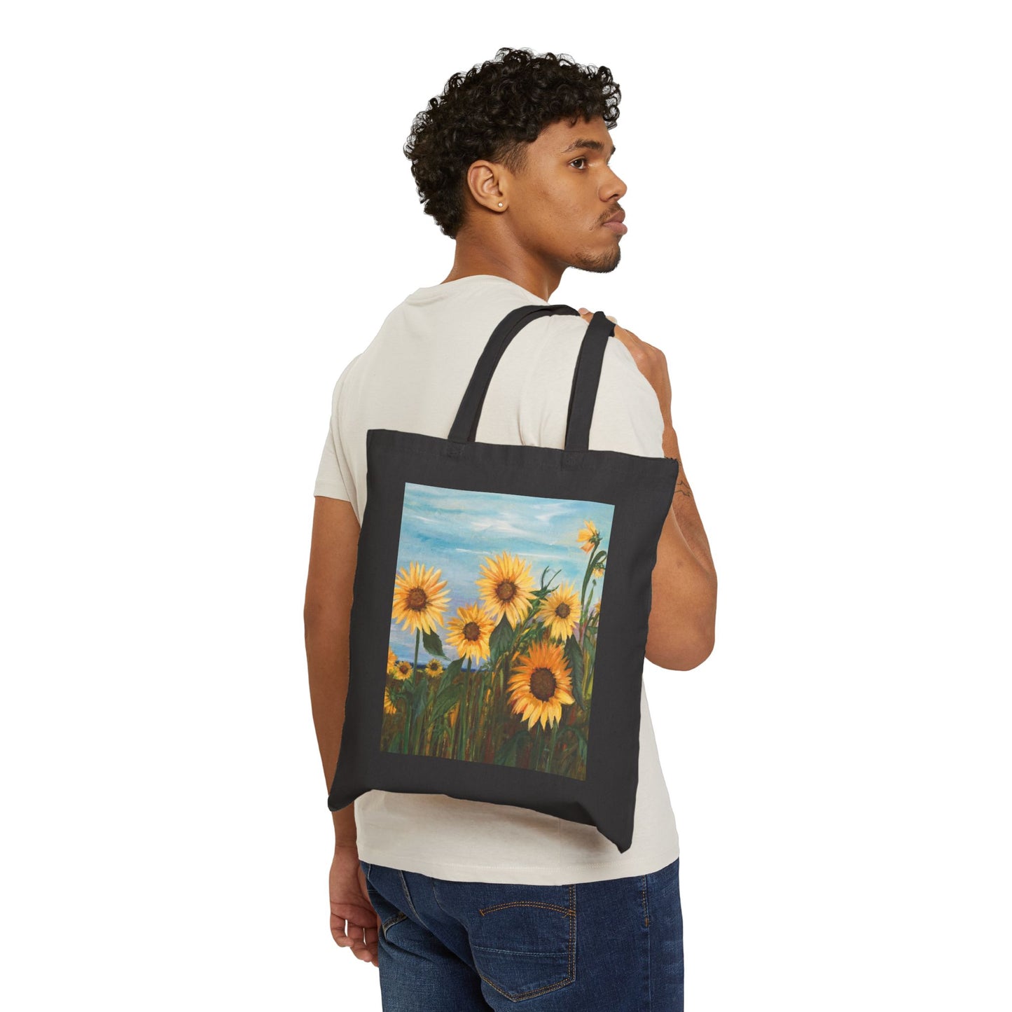 COTTON CANVAS TOTE BAG - REFLECTION