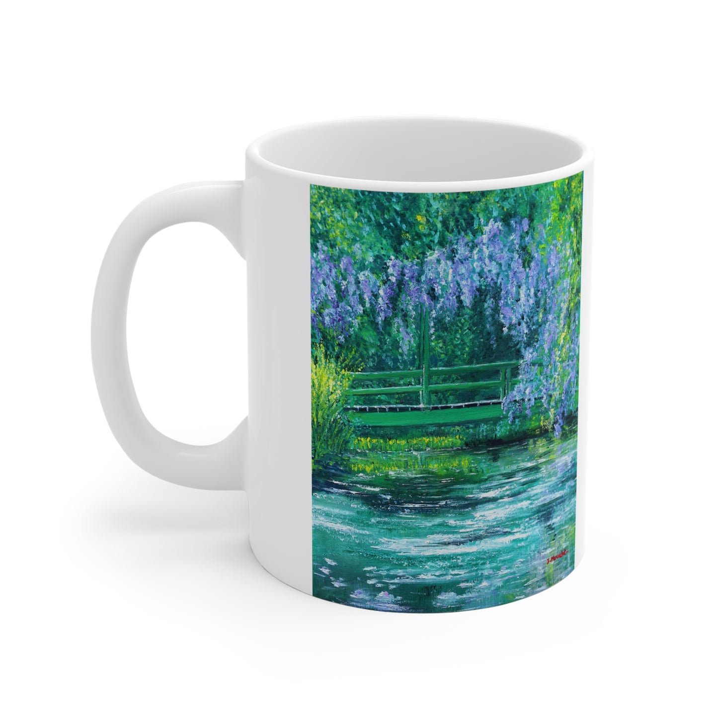 MUG 11oz - NATURE'S REFLECTION: BRIDGES OF SERENITY