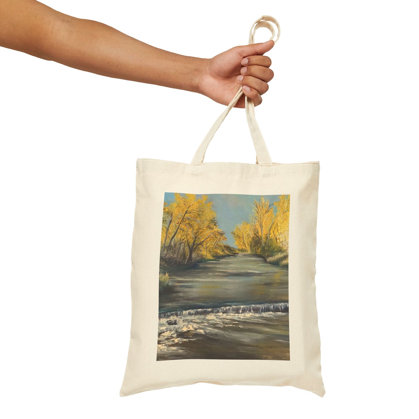 COTTON CANVAS TOTE BAG -COLORADO RIVER