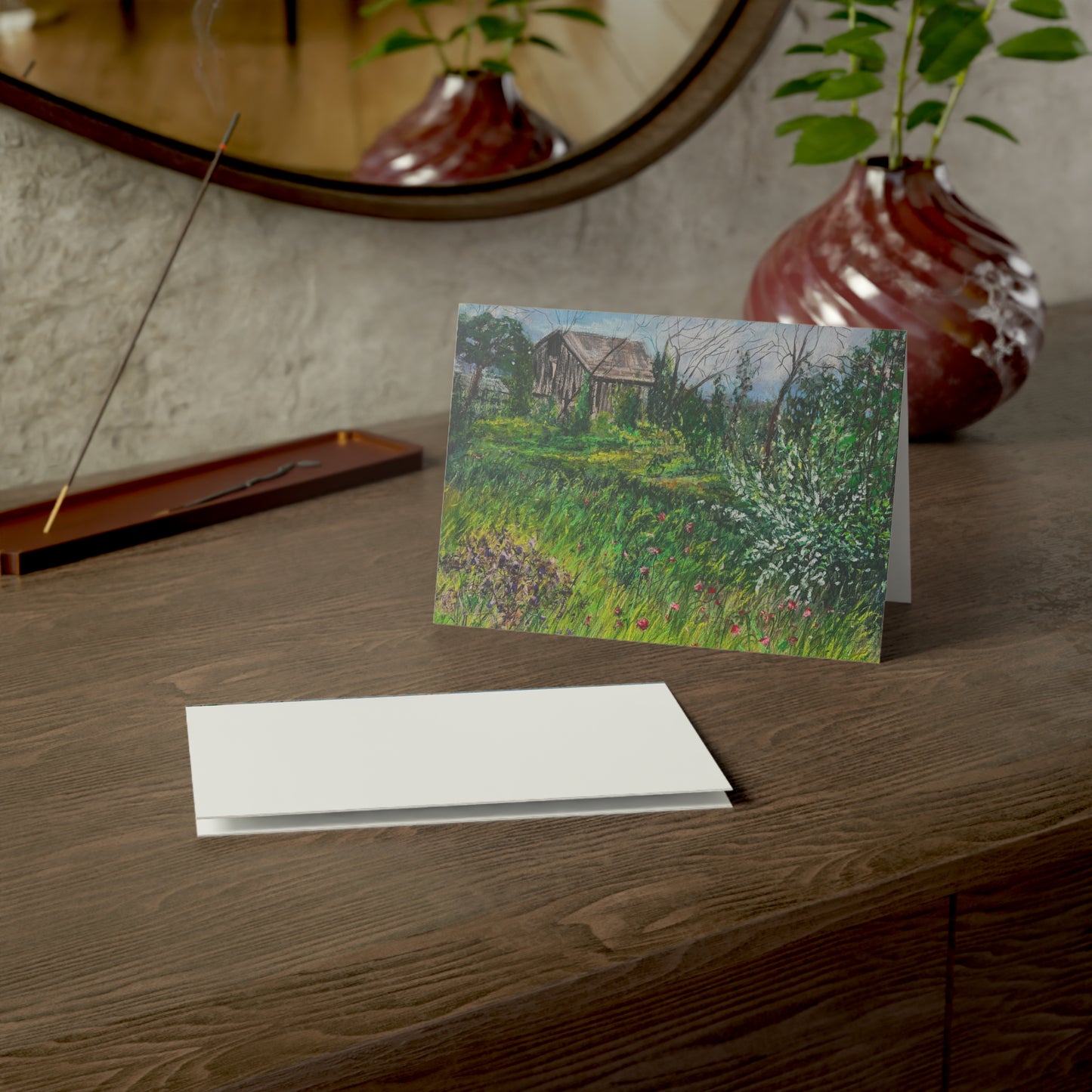 GREETING CARDS (1, 10, 30, and 50pcs) - TRANQUIL CABIN IN STURGEON BAY