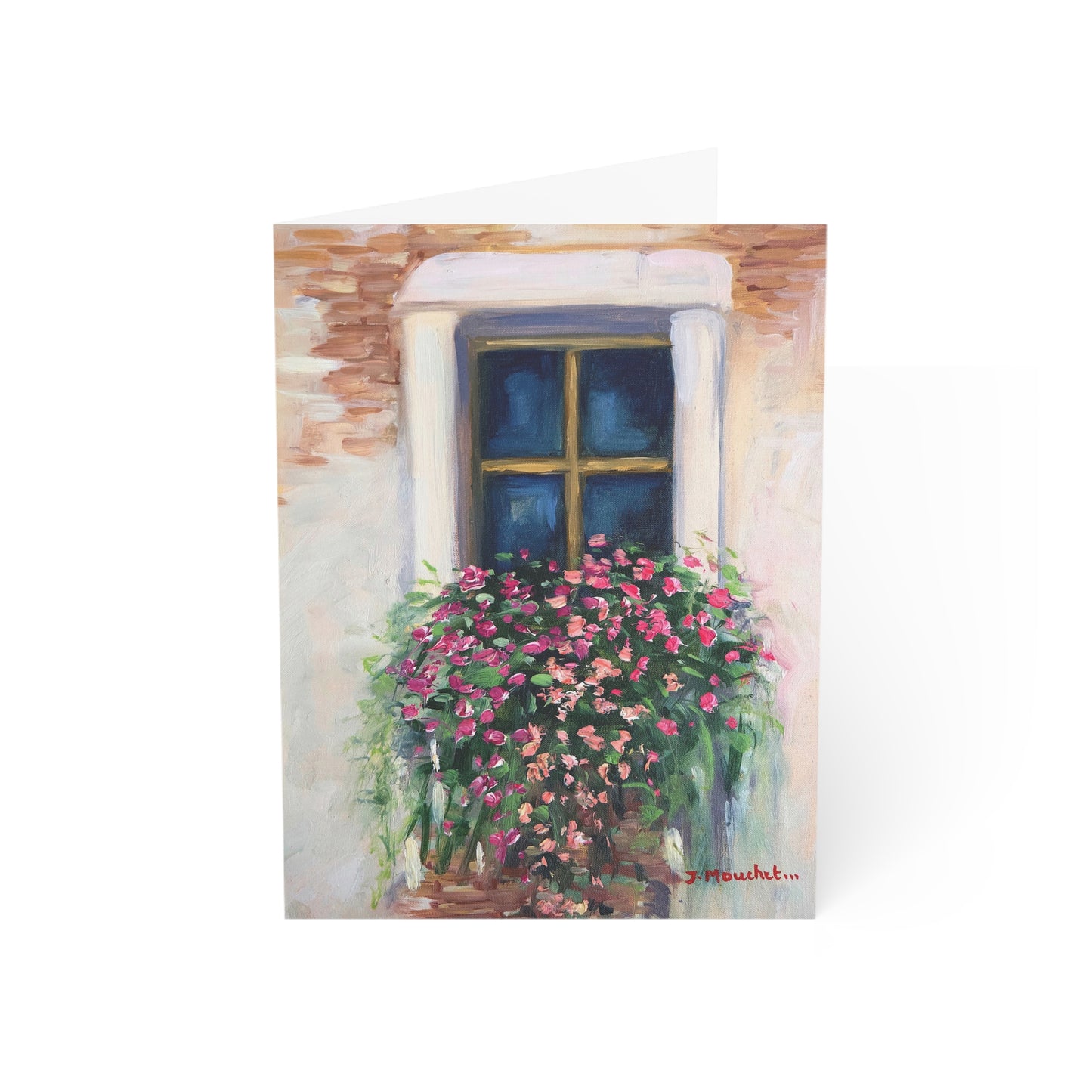 GREETING CARDS (1, 10, 30, and 50pcs) - CHARMING ITALIAN WINDOW