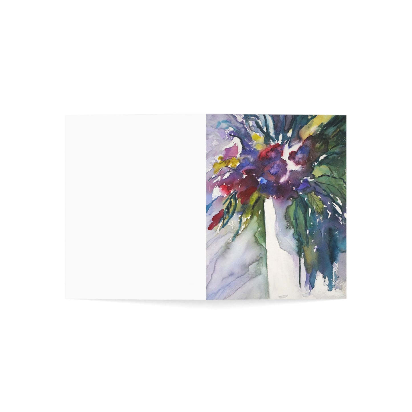 GREETING CARDS (1, 10, 30, and 50pcs) - MIXED FLOWER BOUQUET