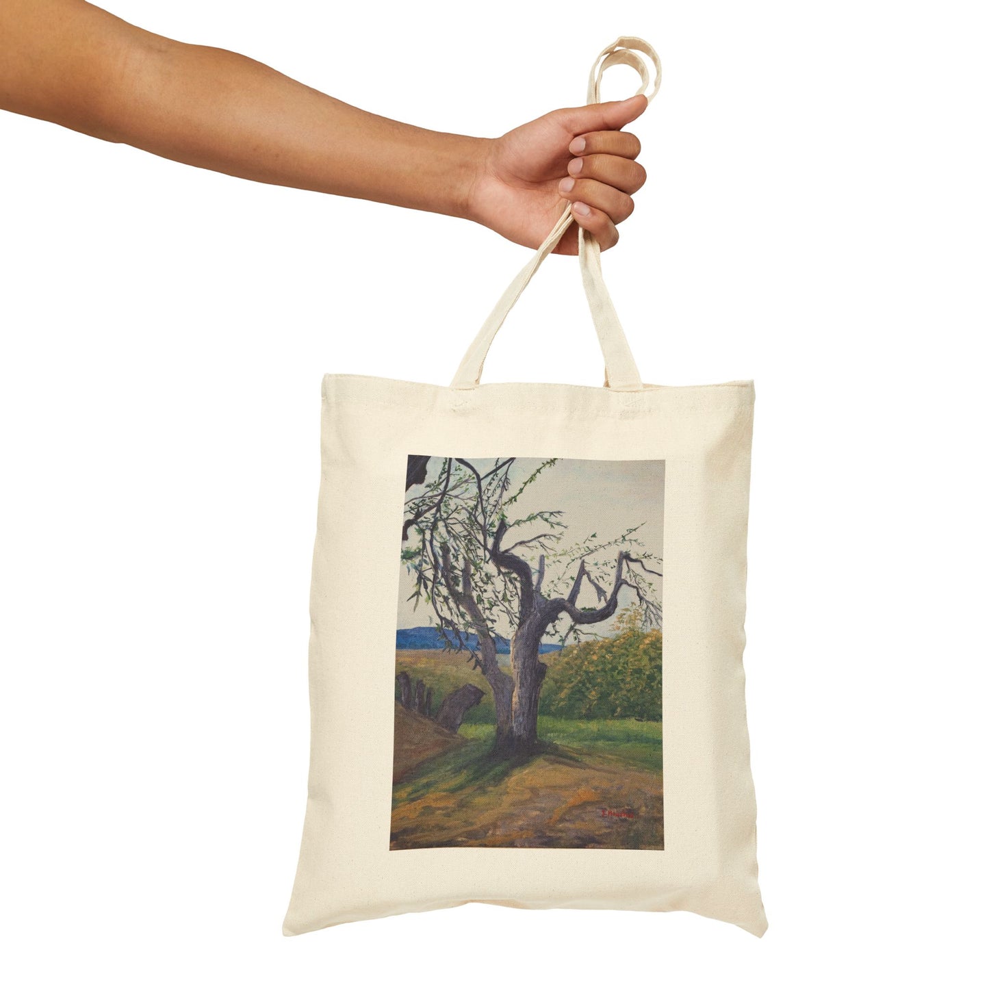 COTTON CANVAS TOTE BAG - AUTUMN