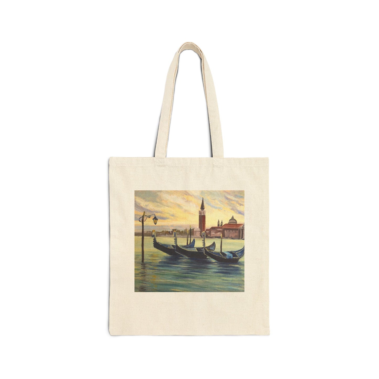 COTTON CANVAS TOTE BAG - PIAZZA SAN MARCO