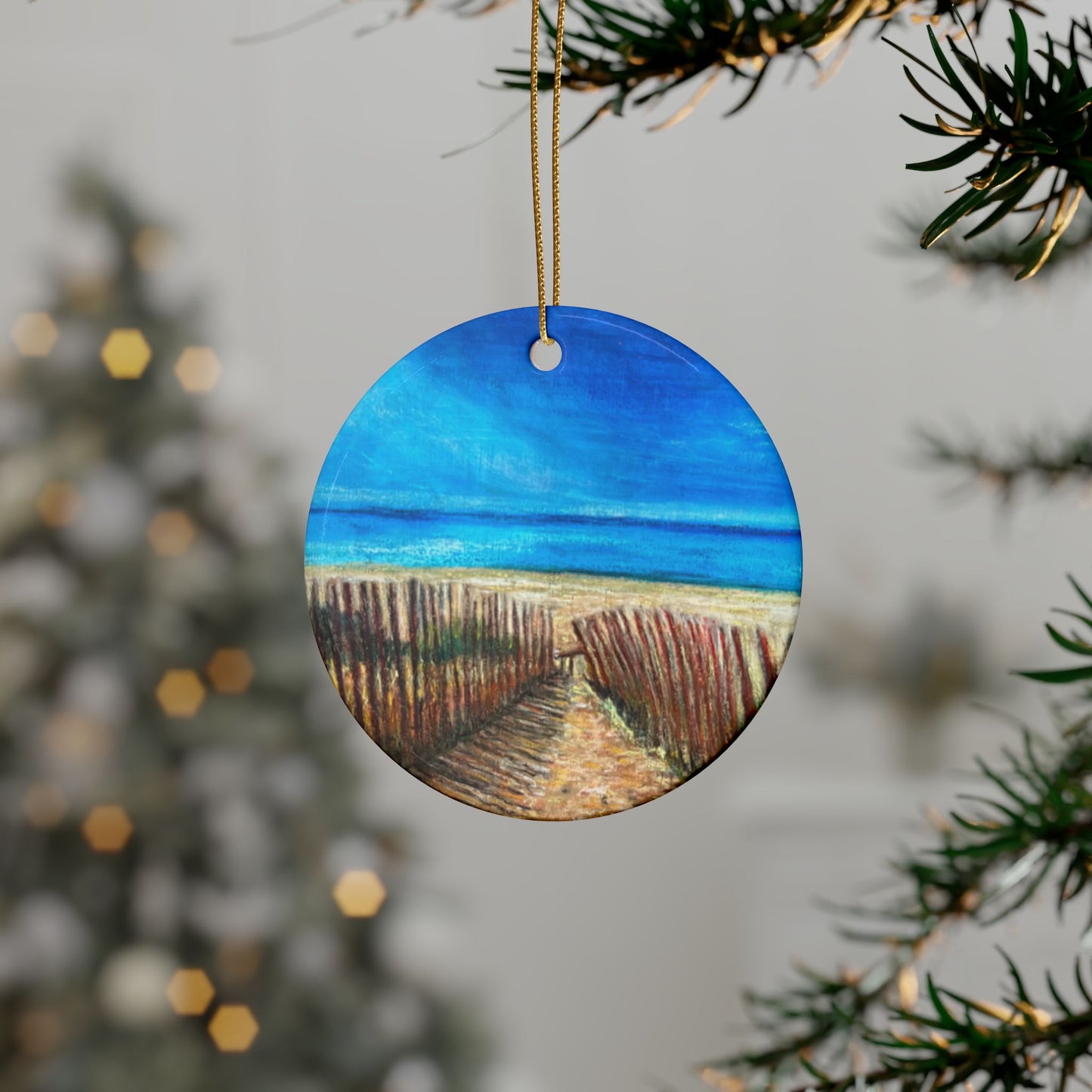 CERAMIC ORNAMENTS - BAILEY'S HARBOR 1