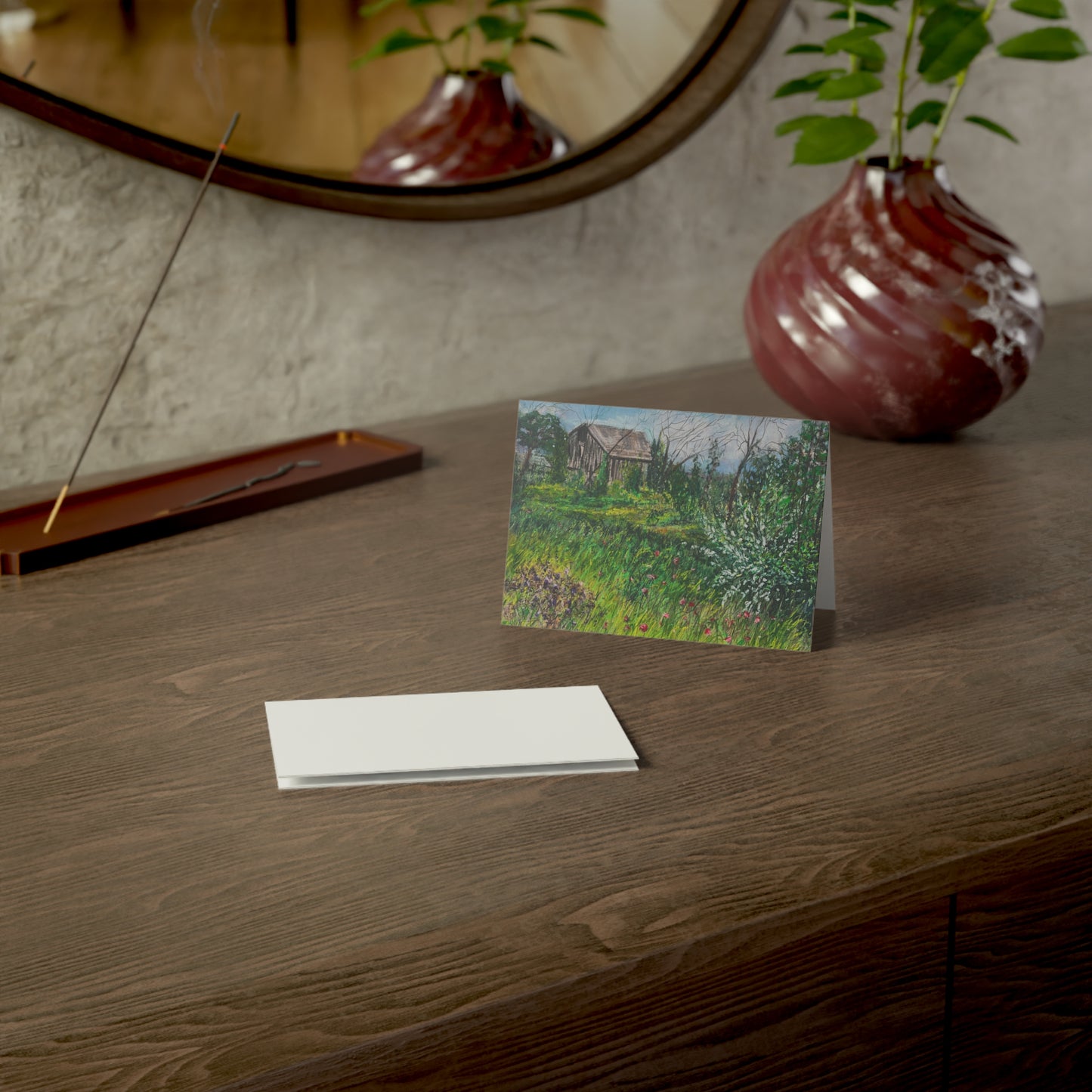 GREETING CARDS (1, 10, 30, and 50pcs) - TRANQUIL CABIN IN STURGEON BAY