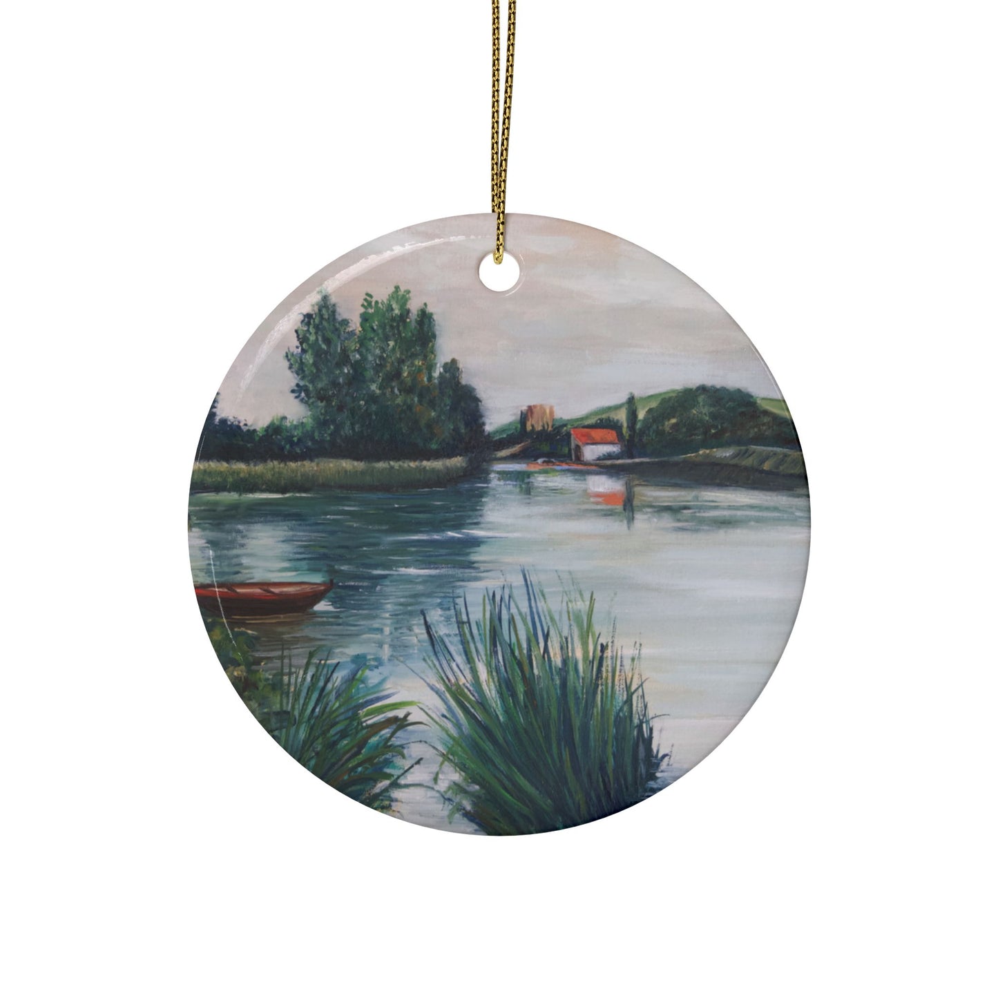 CERAMIC ORNAMENTS - THE FRENCH LAKE