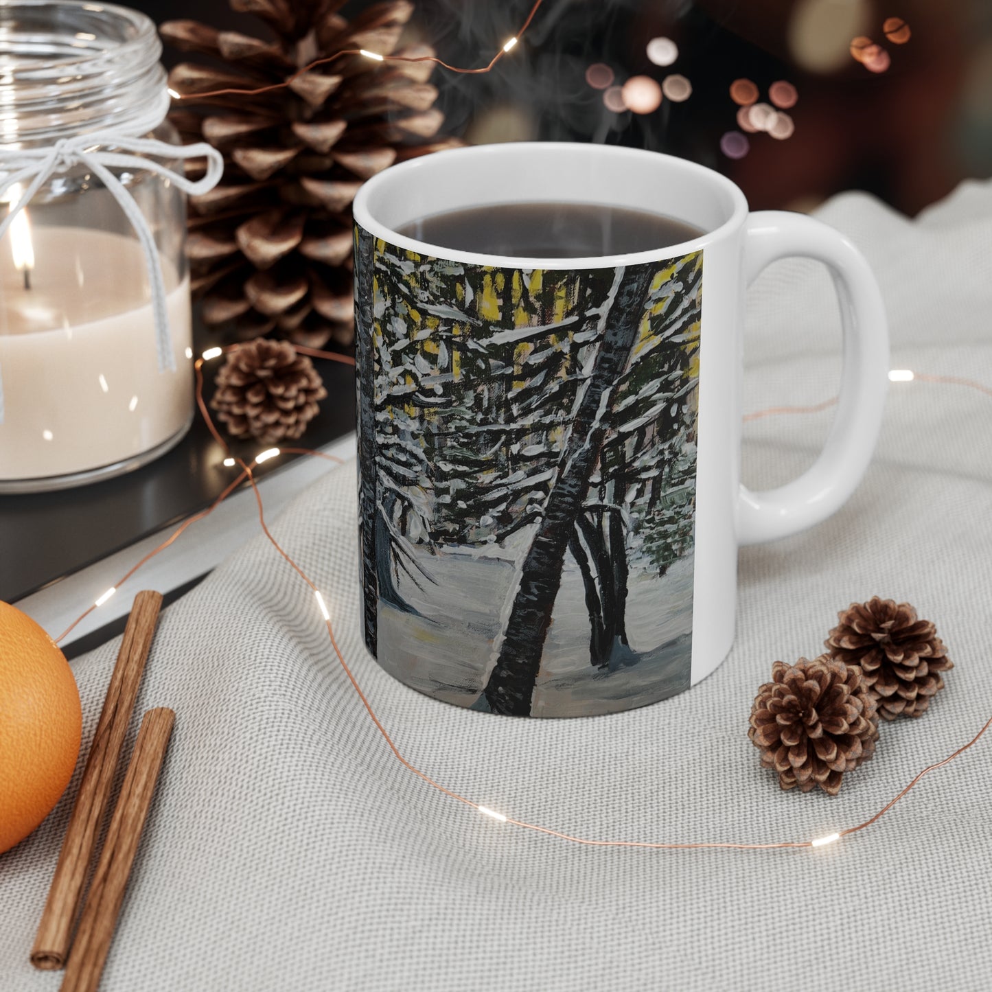 MUG 11oz - FORESTA BIANCA