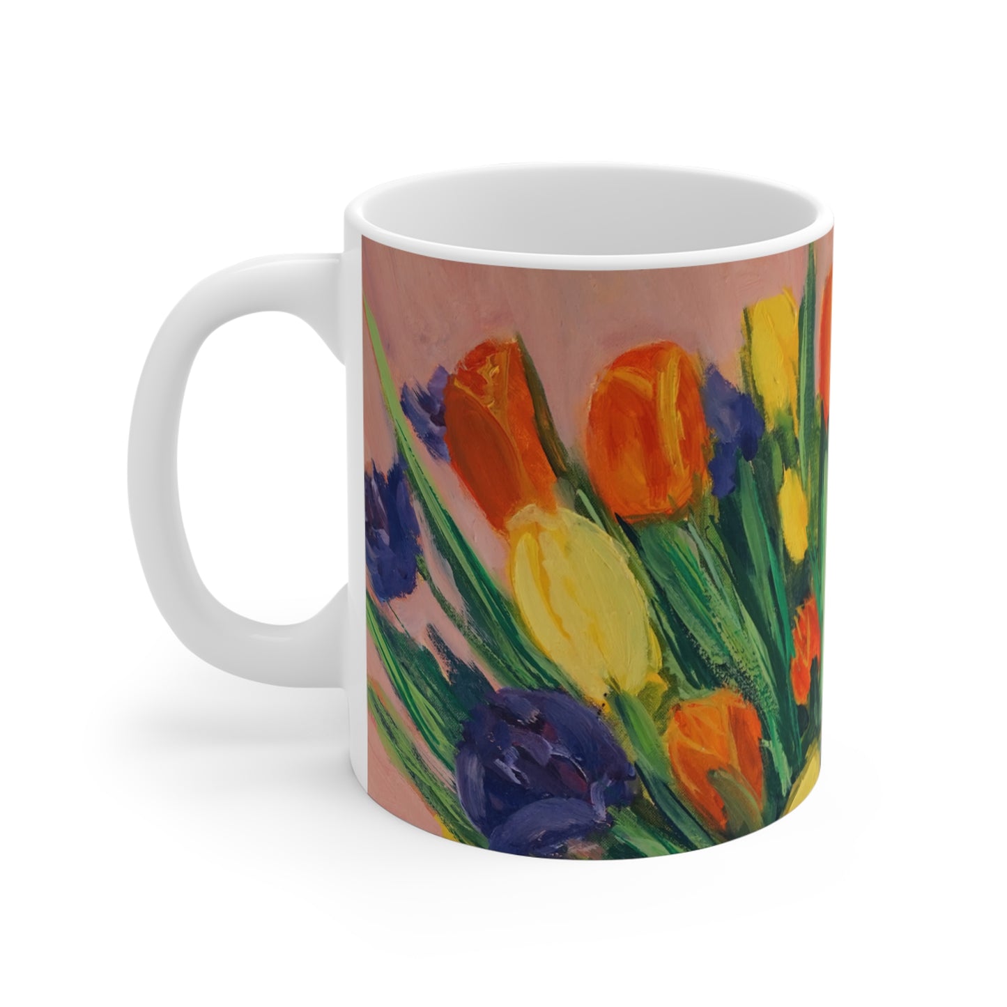 MUG 11oz - ETERNAL BLOOM: A BIRTHDAY BOUQUET OF LOVE