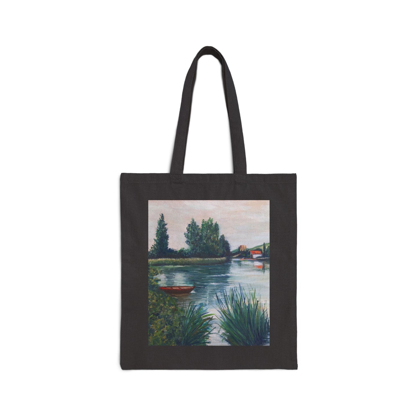 COTTON CANVAS TOTE BAG - THE FRENCH LAKE