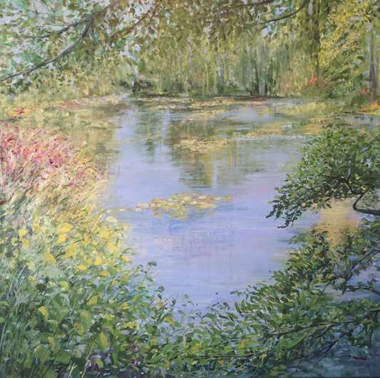 GIVERNY WATERLILY POND