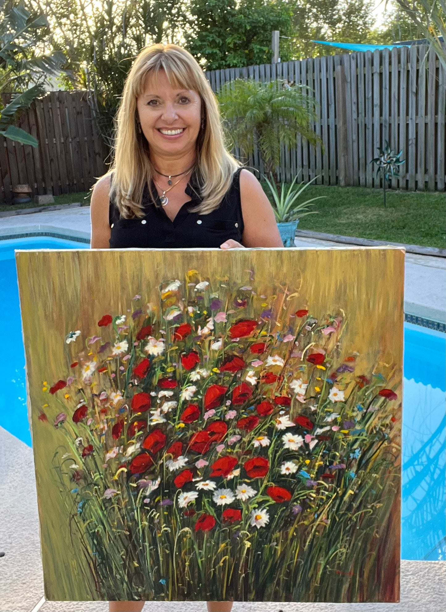 WILD POPPIES AND DAISIES