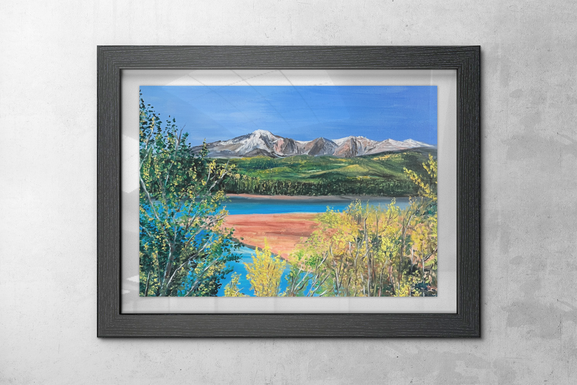 PIKES PEAK MOUNTAINS - J Mouchet Fine Art