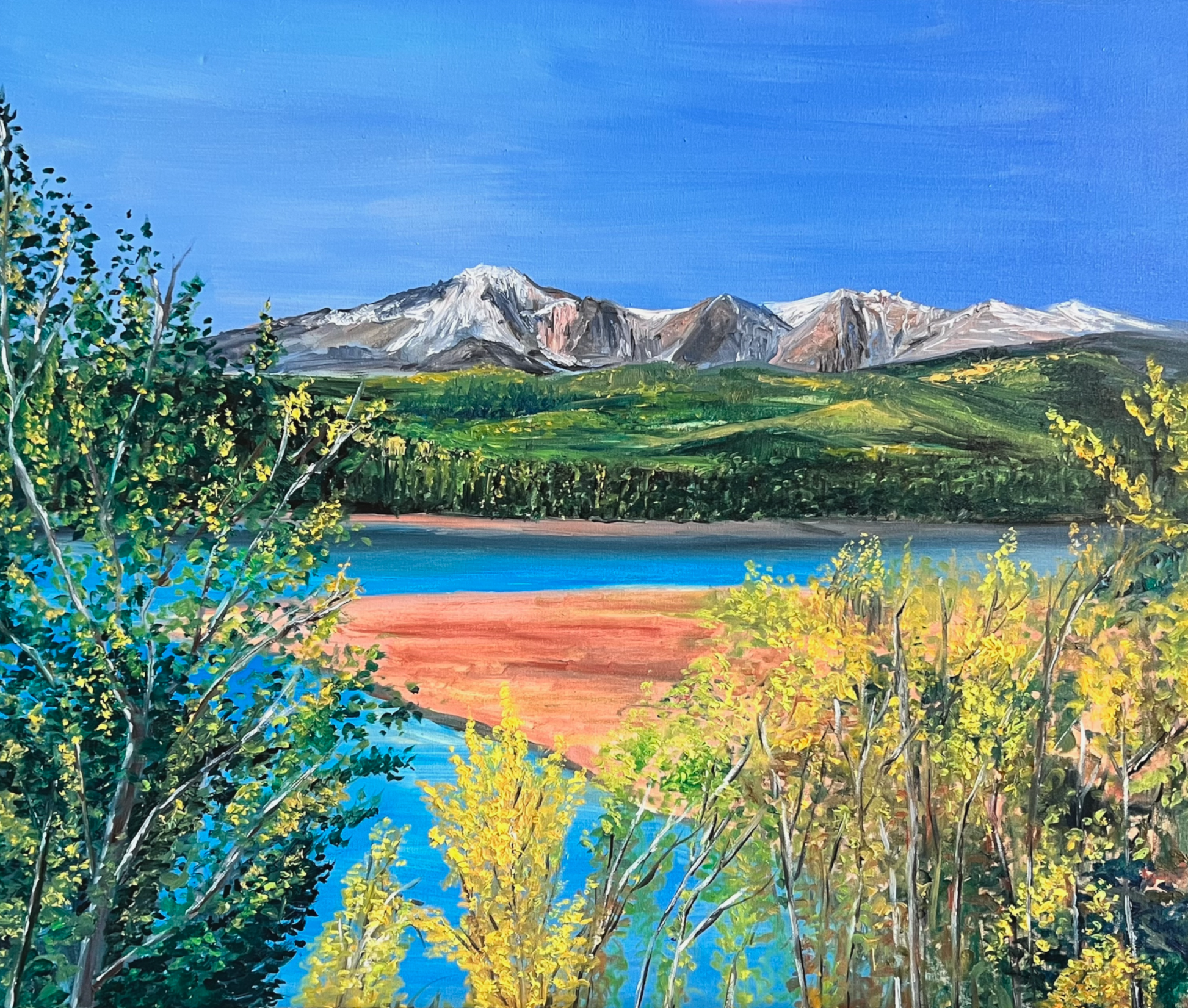 PIKES PEAK MOUNTAINS - J Mouchet Fine Art